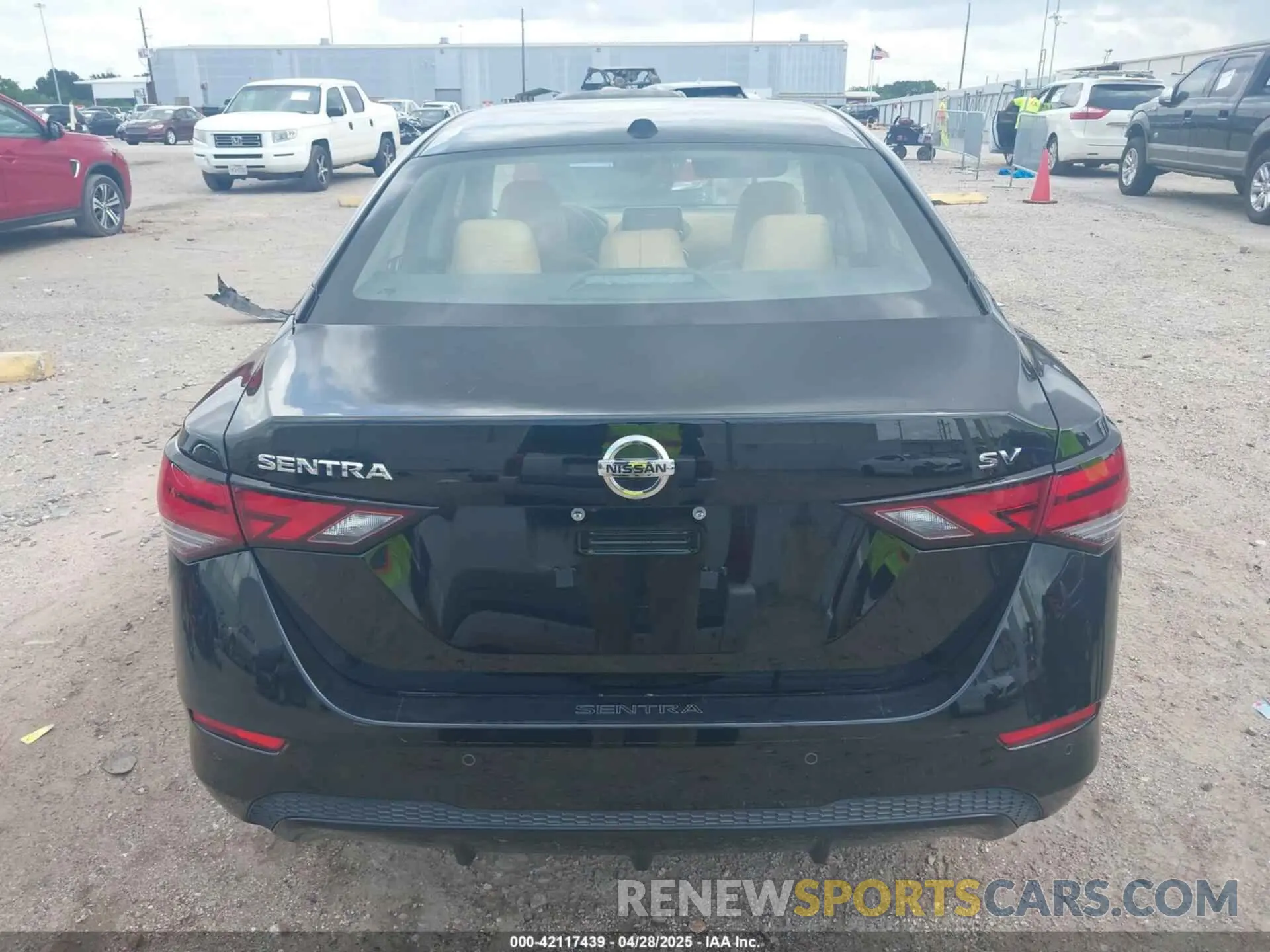 16 Photograph of a damaged car 3N1AB8CV9NY313875 NISSAN SENTRA 2022