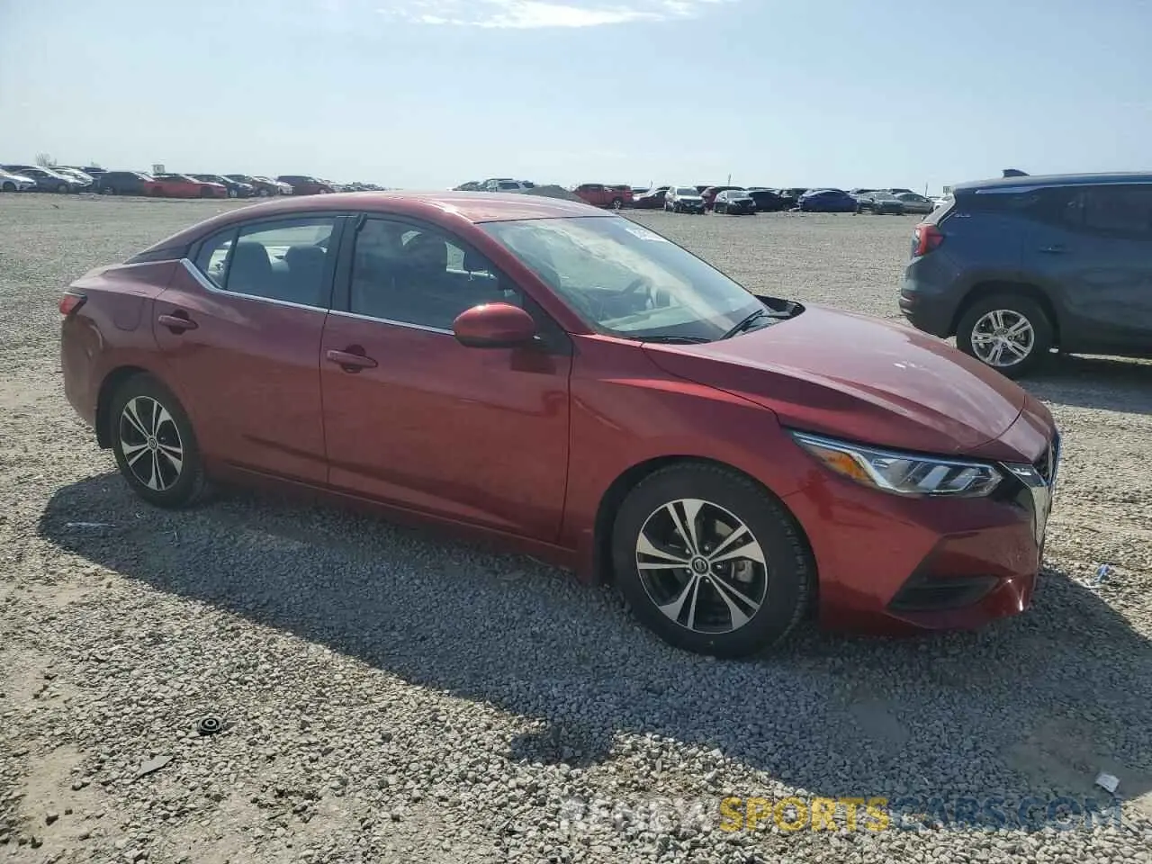 4 Photograph of a damaged car 3N1AB8CV9NY314010 NISSAN SENTRA 2022