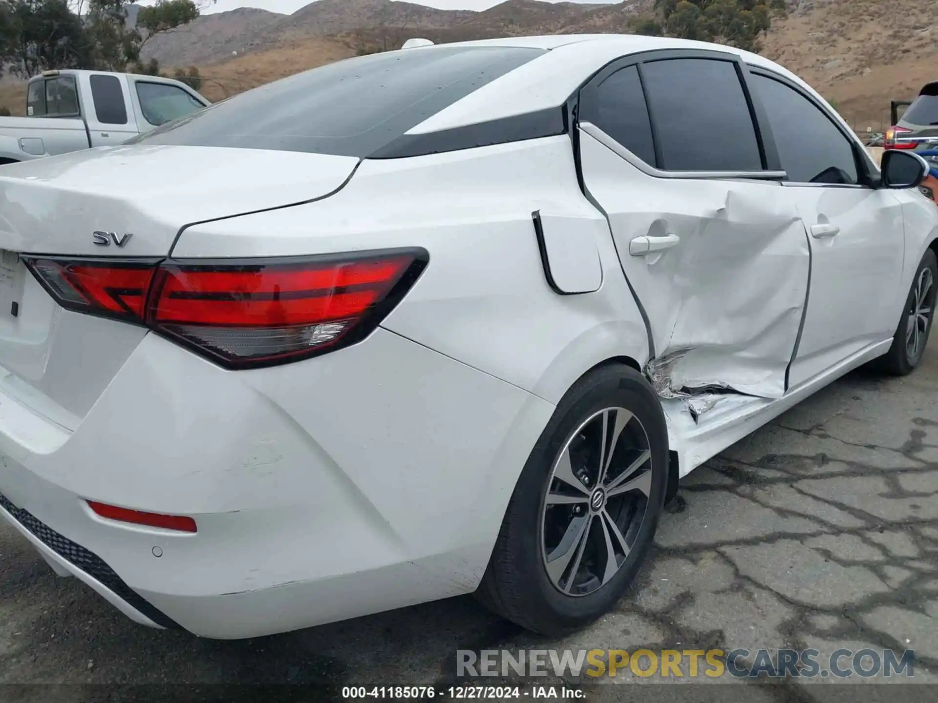 12 Photograph of a damaged car 3N1AB8CV9NY317814 NISSAN SENTRA 2022