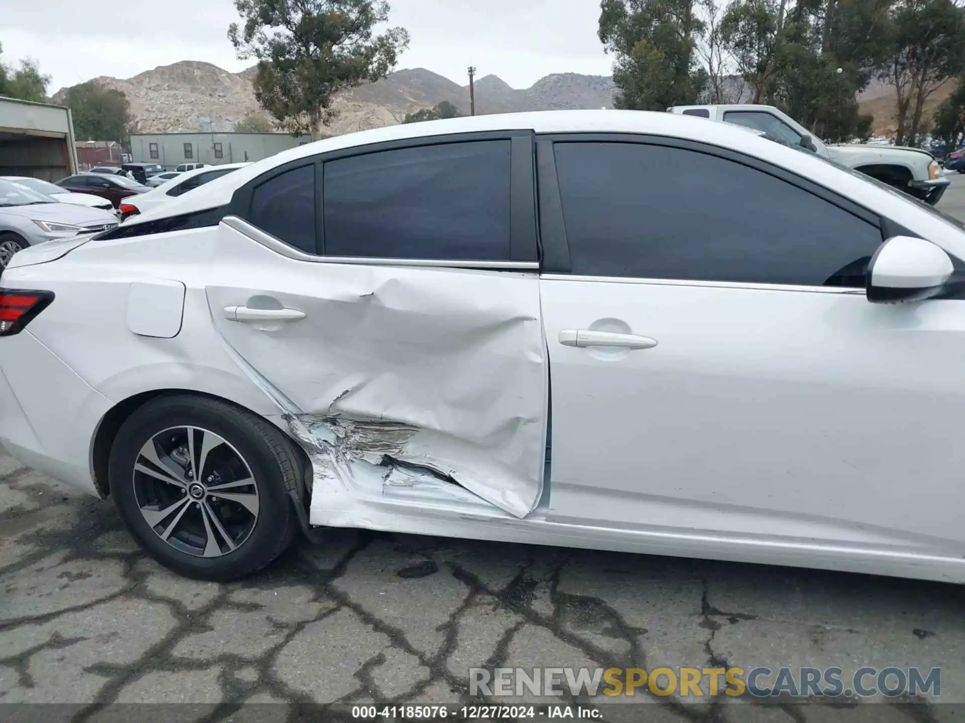 6 Photograph of a damaged car 3N1AB8CV9NY317814 NISSAN SENTRA 2022