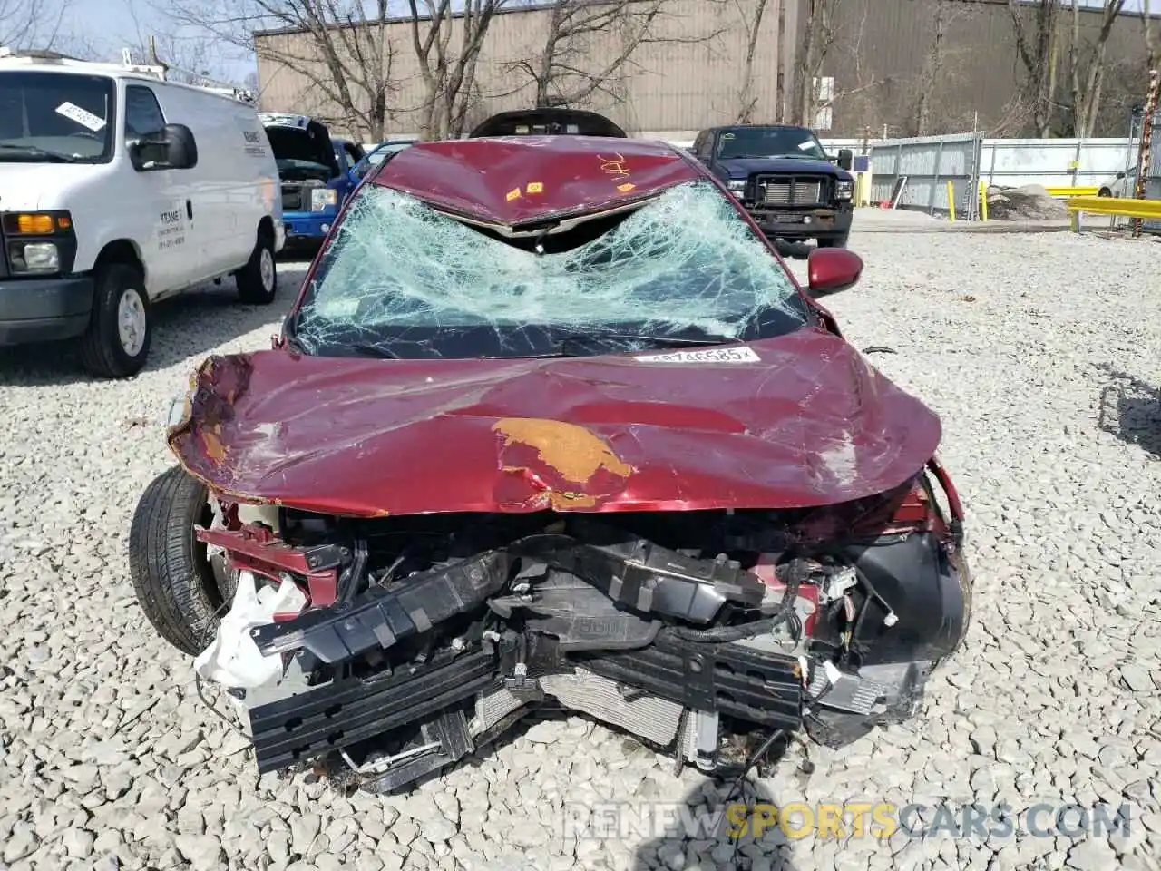 5 Photograph of a damaged car 3N1AB8CV9NY320731 NISSAN SENTRA 2022