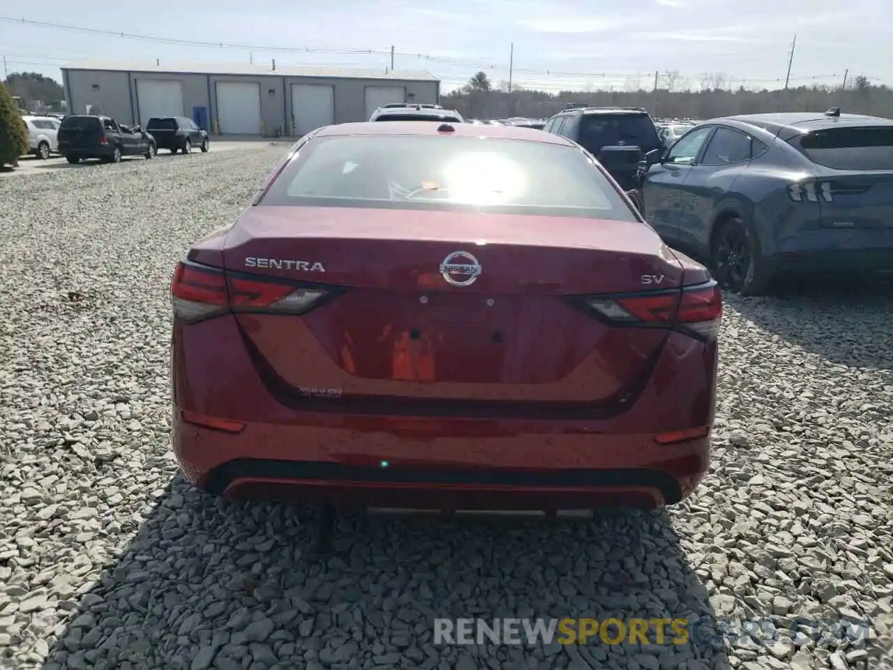 6 Photograph of a damaged car 3N1AB8CV9NY320731 NISSAN SENTRA 2022