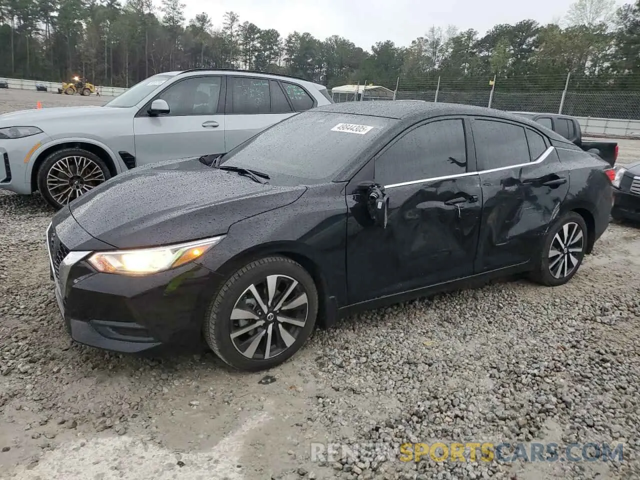 1 Photograph of a damaged car 3N1AB8CVXNY204230 NISSAN SENTRA 2022