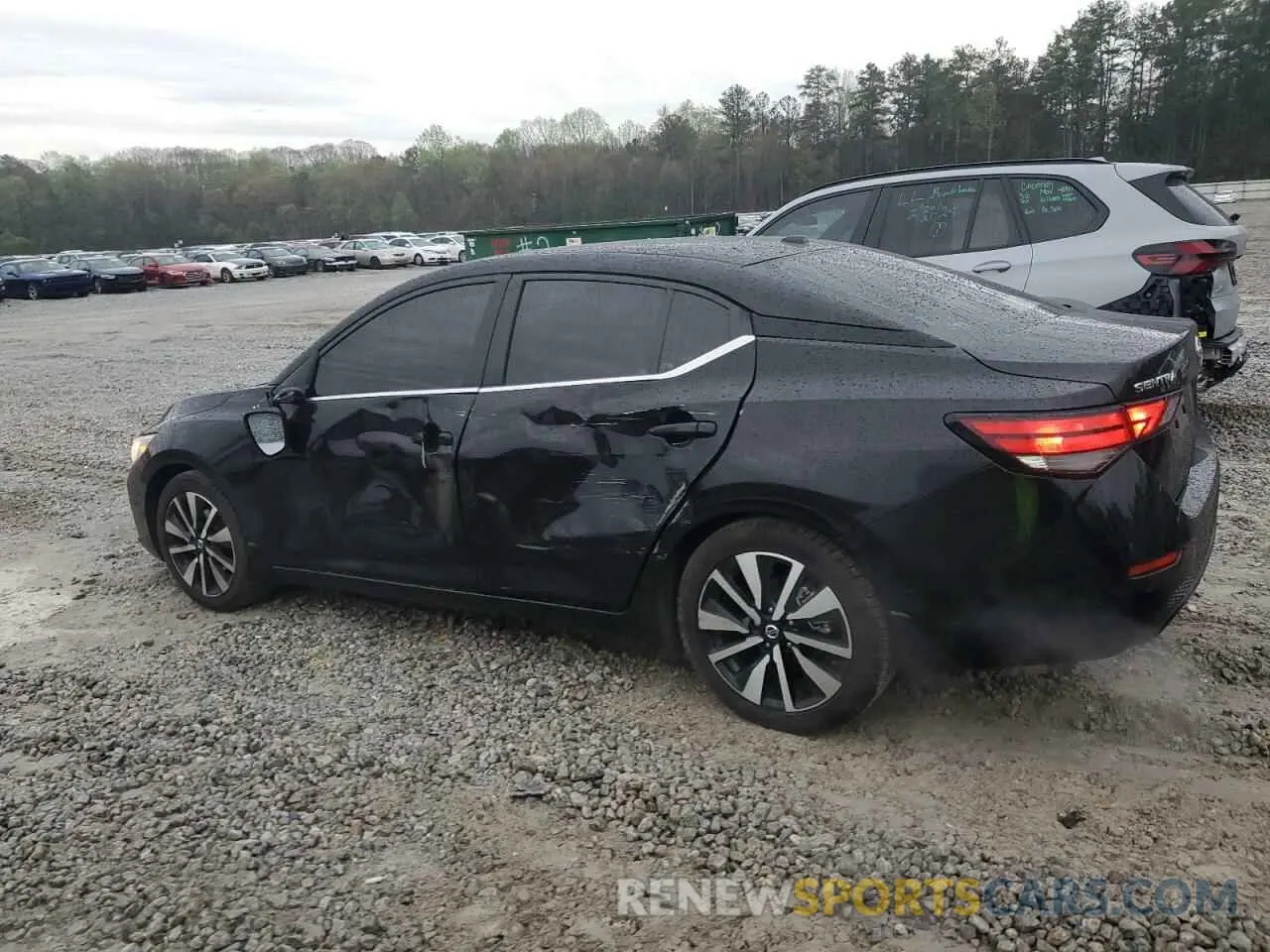 2 Photograph of a damaged car 3N1AB8CVXNY204230 NISSAN SENTRA 2022