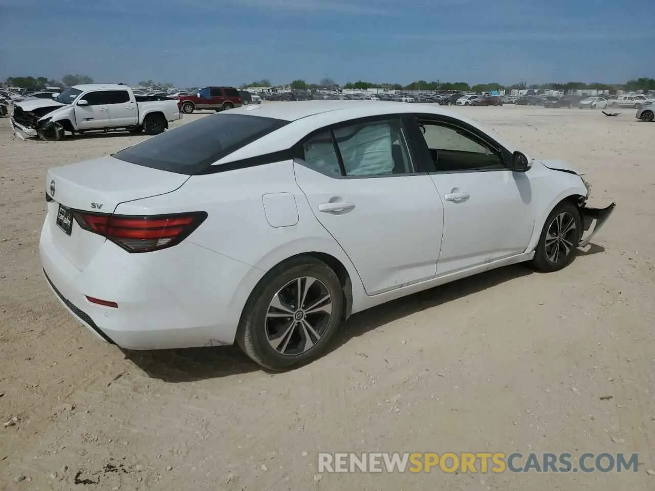 3 Photograph of a damaged car 3N1AB8CVXNY205037 NISSAN SENTRA 2022