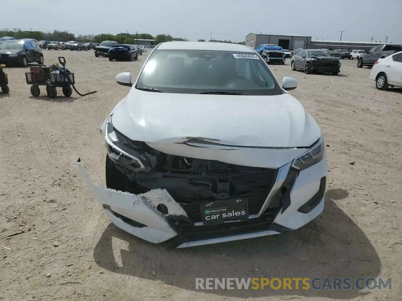 5 Photograph of a damaged car 3N1AB8CVXNY205037 NISSAN SENTRA 2022