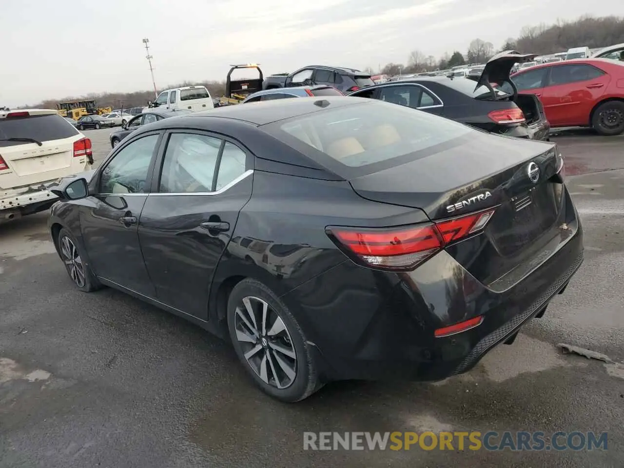 2 Photograph of a damaged car 3N1AB8CVXNY230259 NISSAN SENTRA 2022