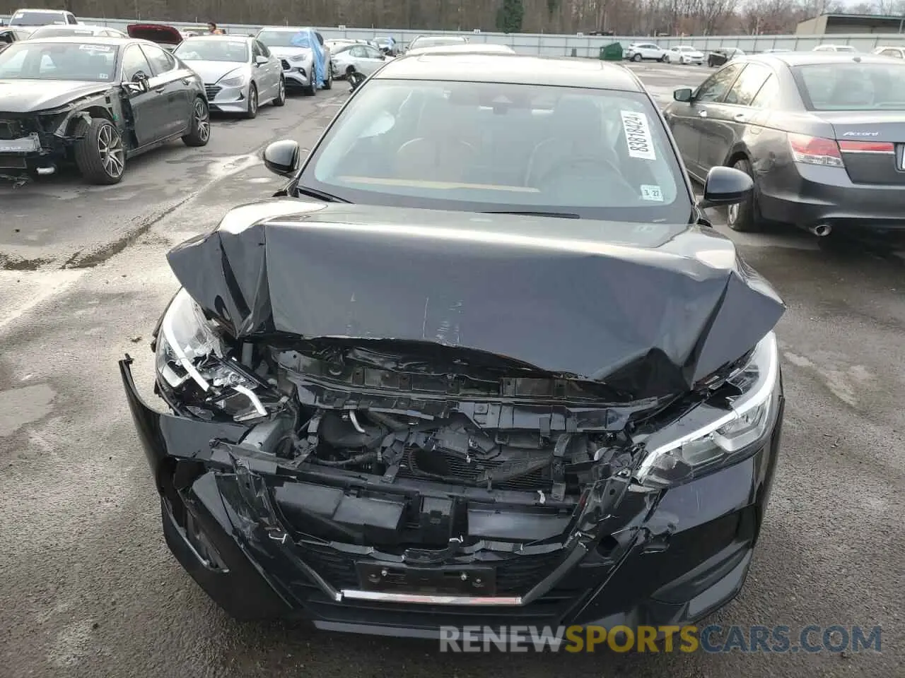 5 Photograph of a damaged car 3N1AB8CVXNY230259 NISSAN SENTRA 2022