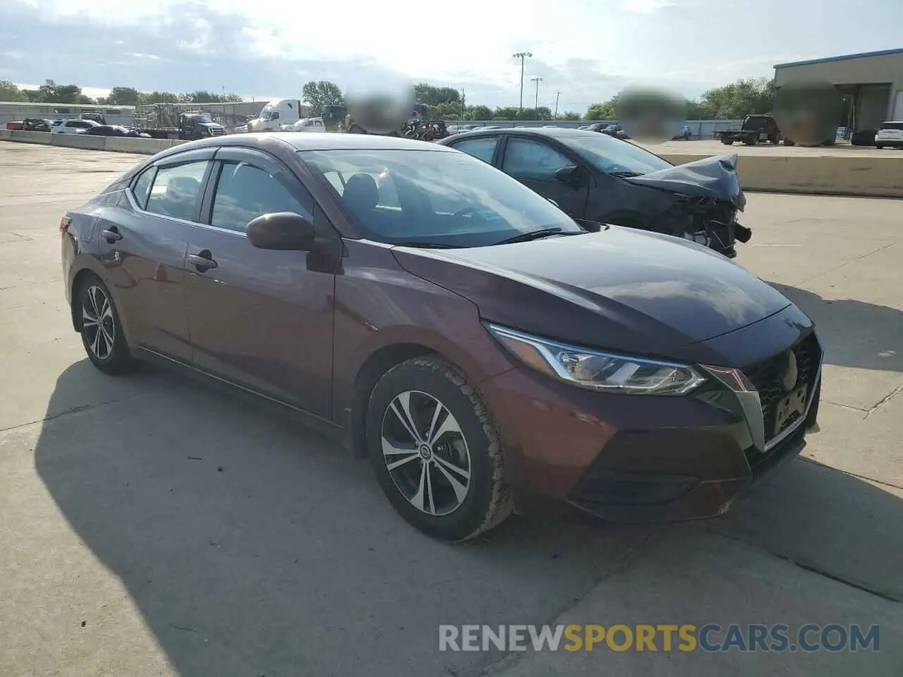 4 Photograph of a damaged car 3N1AB8CVXNY232142 NISSAN SENTRA 2022