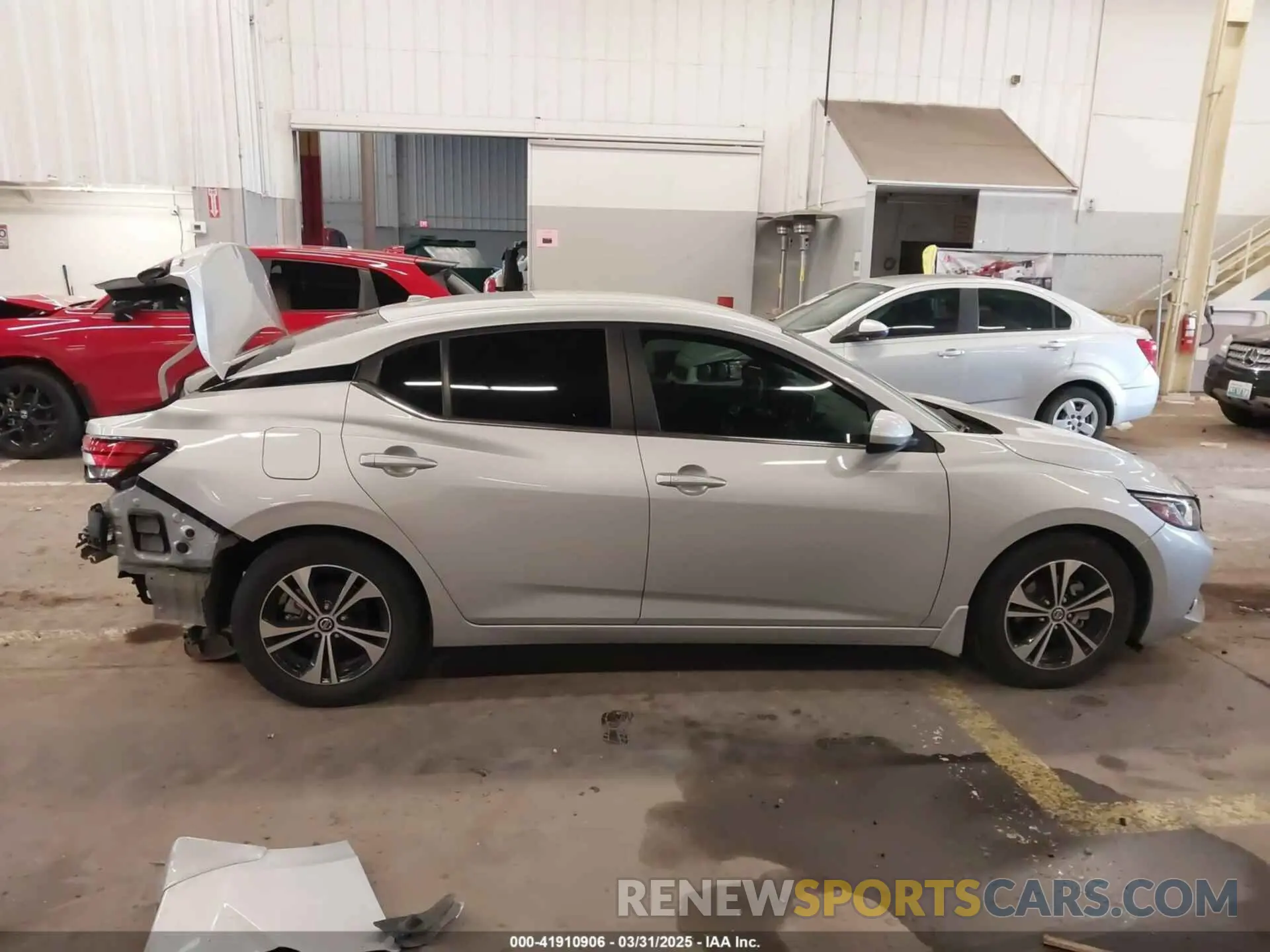 14 Photograph of a damaged car 3N1AB8CVXNY232383 NISSAN SENTRA 2022