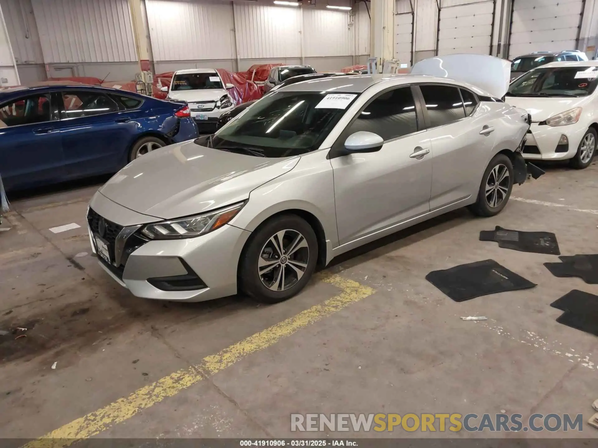 2 Photograph of a damaged car 3N1AB8CVXNY232383 NISSAN SENTRA 2022