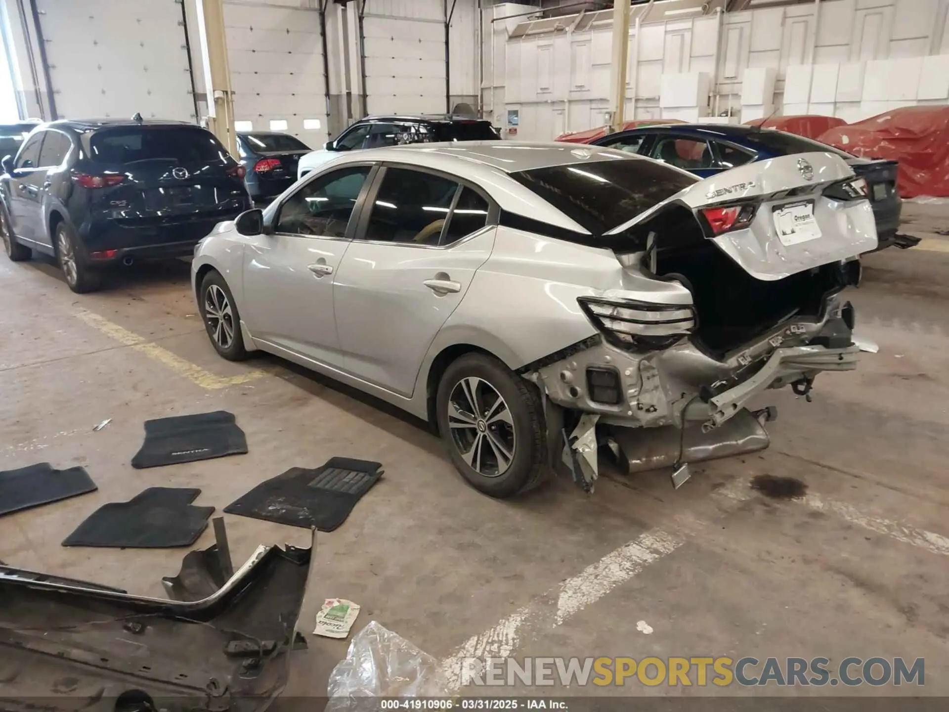 3 Photograph of a damaged car 3N1AB8CVXNY232383 NISSAN SENTRA 2022