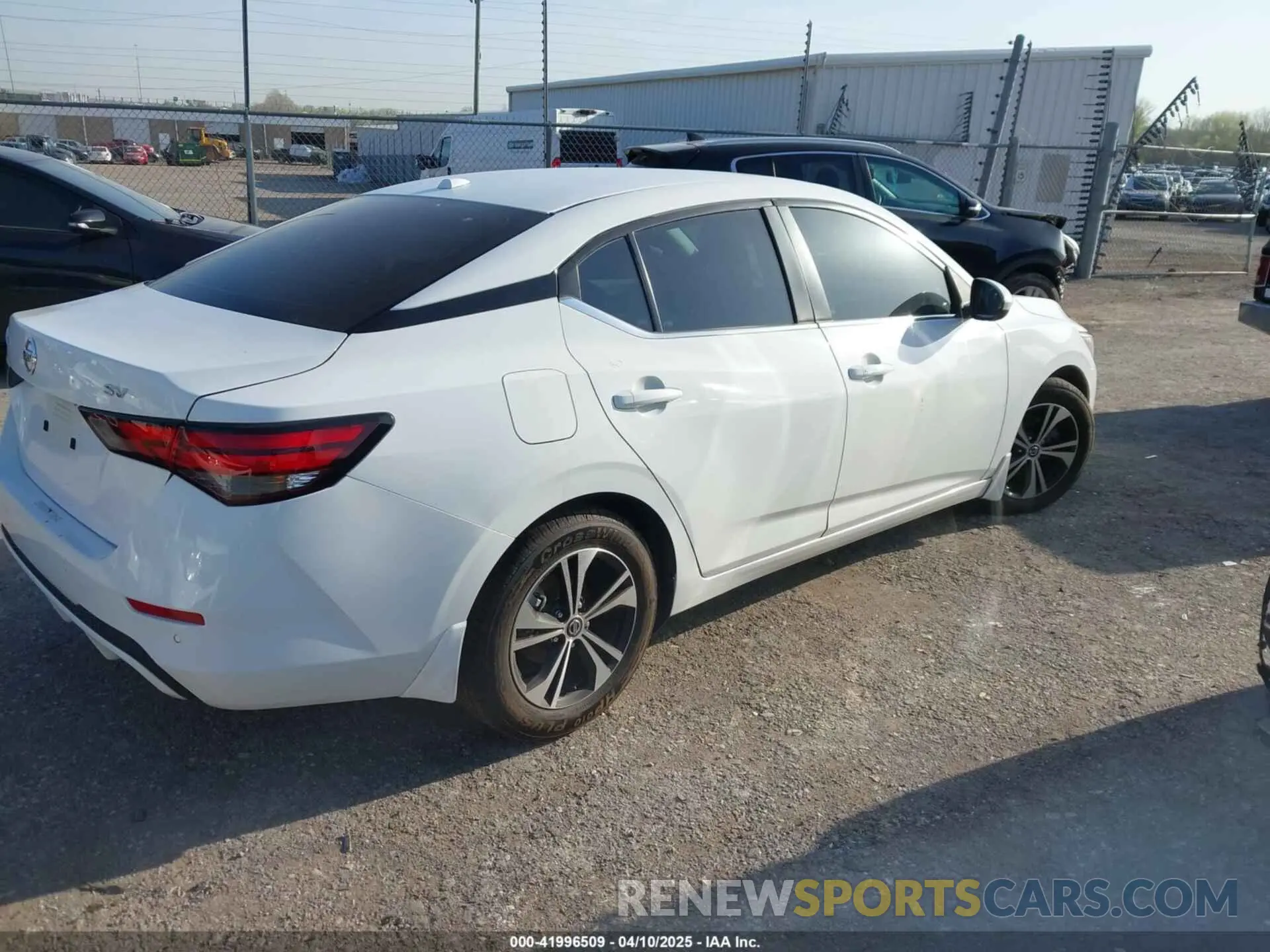 4 Photograph of a damaged car 3N1AB8CVXNY235686 NISSAN SENTRA 2022