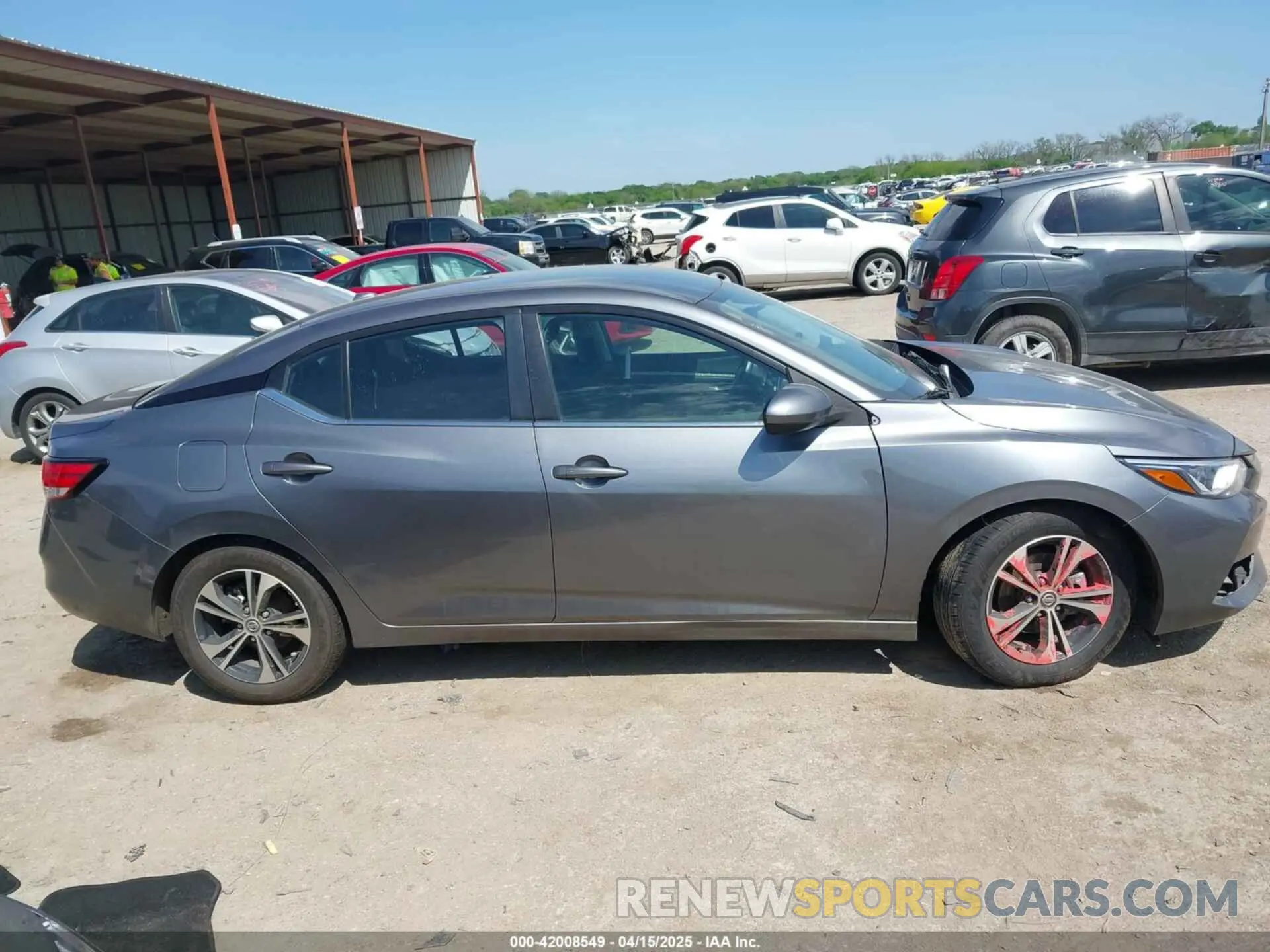 12 Photograph of a damaged car 3N1AB8CVXNY240743 NISSAN SENTRA 2022