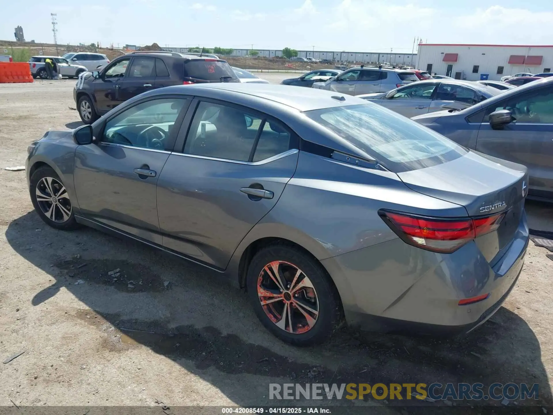 3 Photograph of a damaged car 3N1AB8CVXNY240743 NISSAN SENTRA 2022
