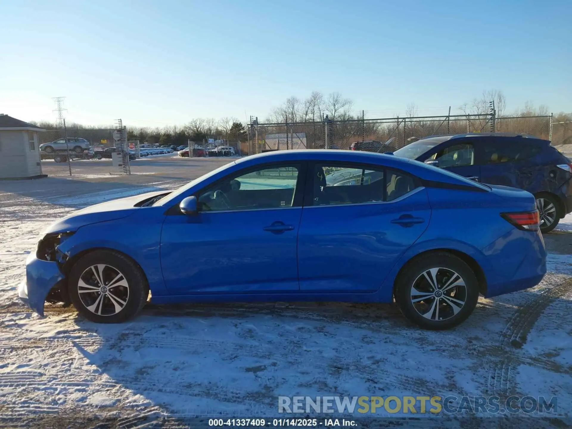 15 Photograph of a damaged car 3N1AB8CVXNY255209 NISSAN SENTRA 2022