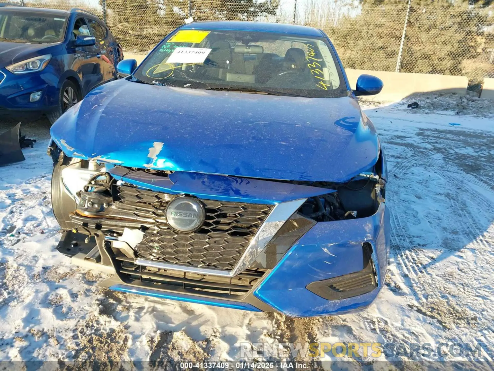 20 Photograph of a damaged car 3N1AB8CVXNY255209 NISSAN SENTRA 2022