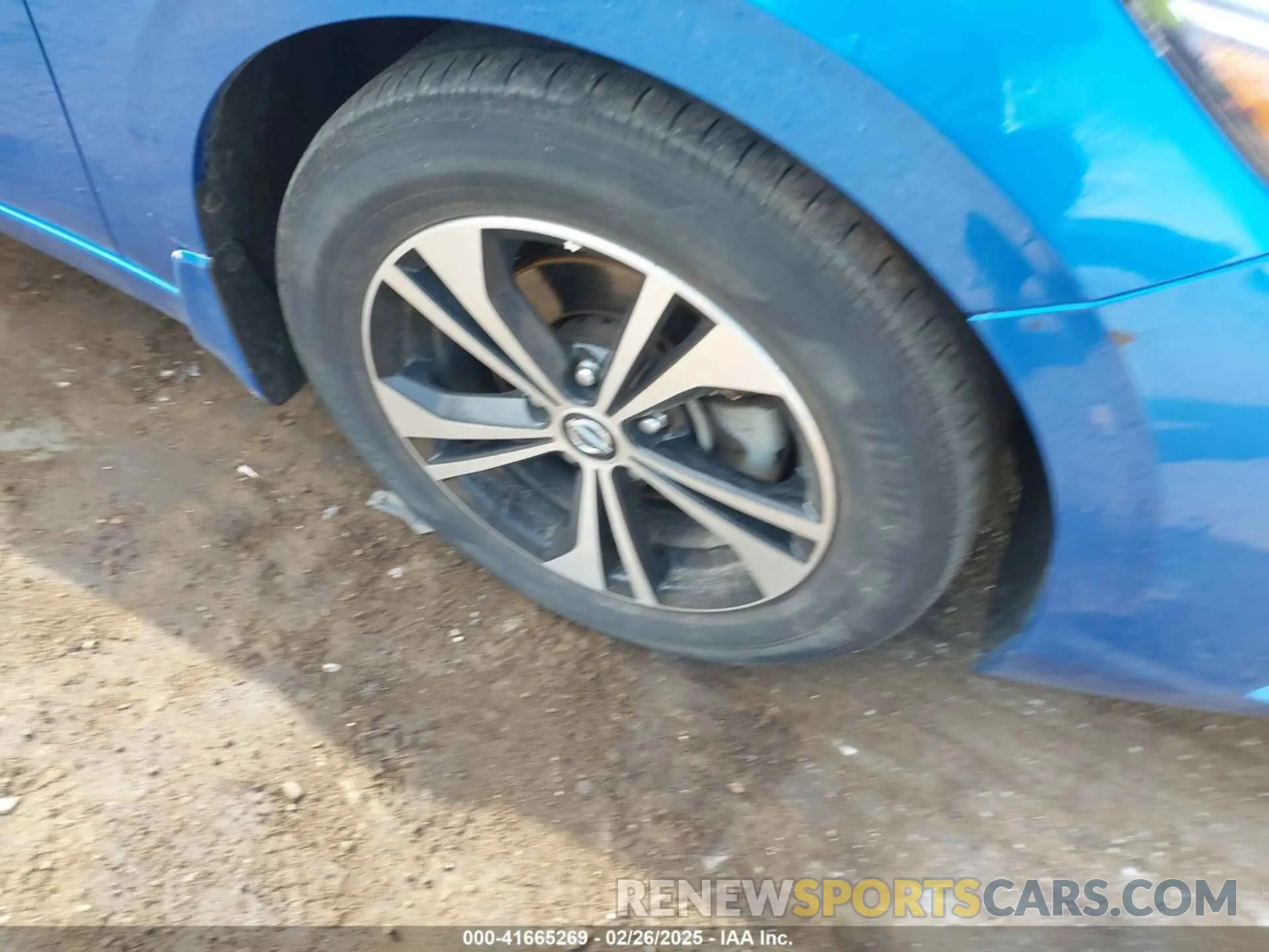 12 Photograph of a damaged car 3N1AB8CVXNY268932 NISSAN SENTRA 2022