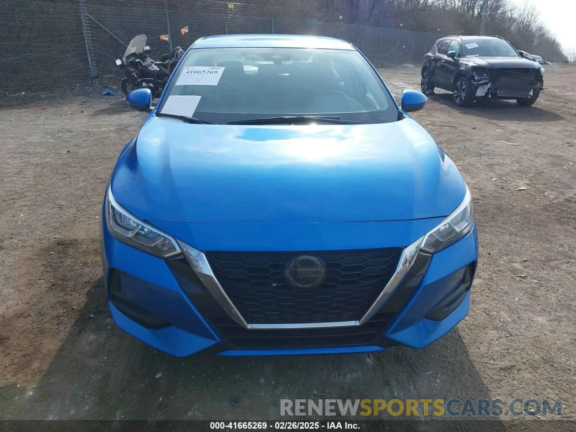 13 Photograph of a damaged car 3N1AB8CVXNY268932 NISSAN SENTRA 2022