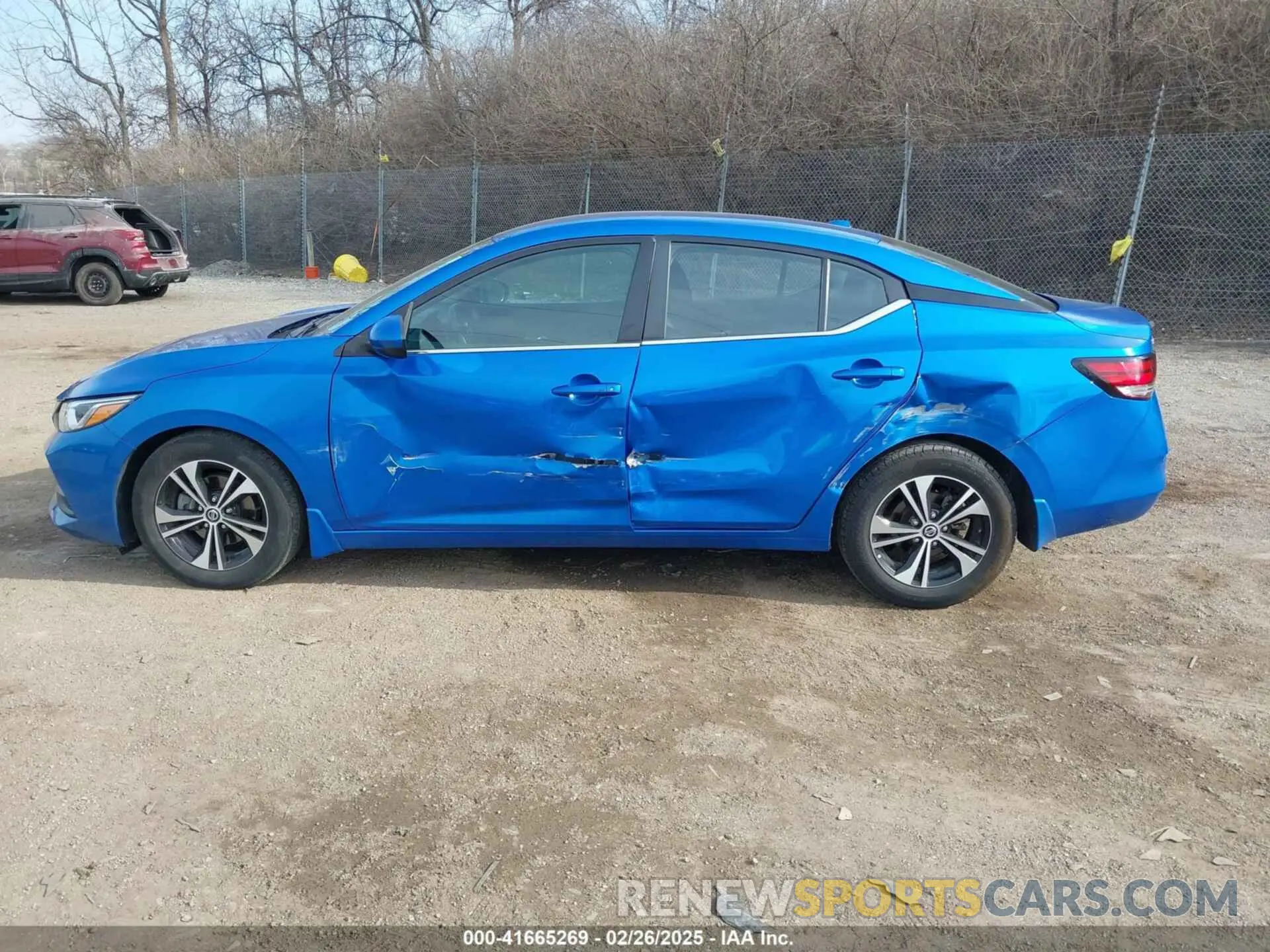 15 Photograph of a damaged car 3N1AB8CVXNY268932 NISSAN SENTRA 2022