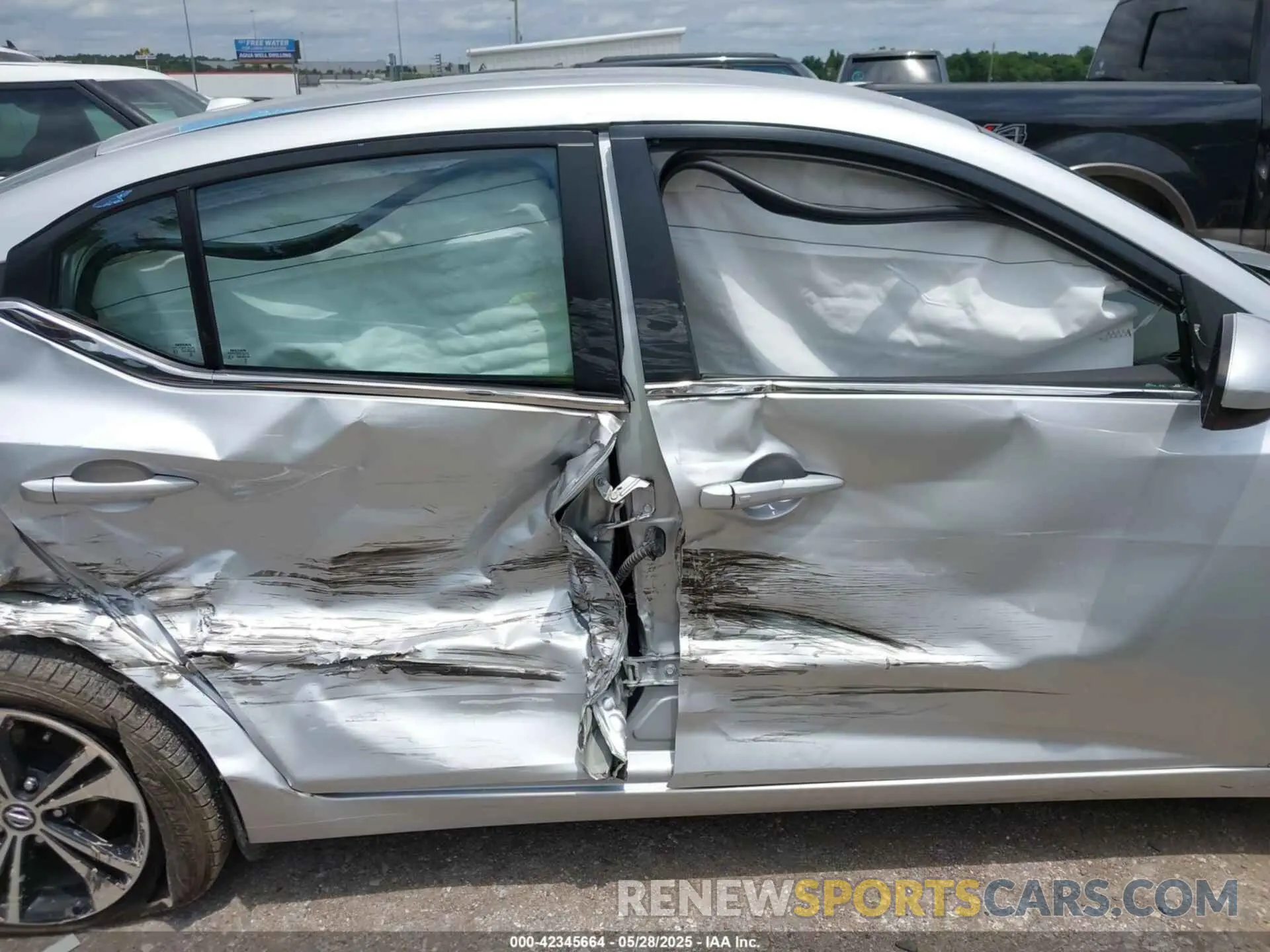 13 Photograph of a damaged car 3N1AB8CVXNY271913 NISSAN SENTRA 2022