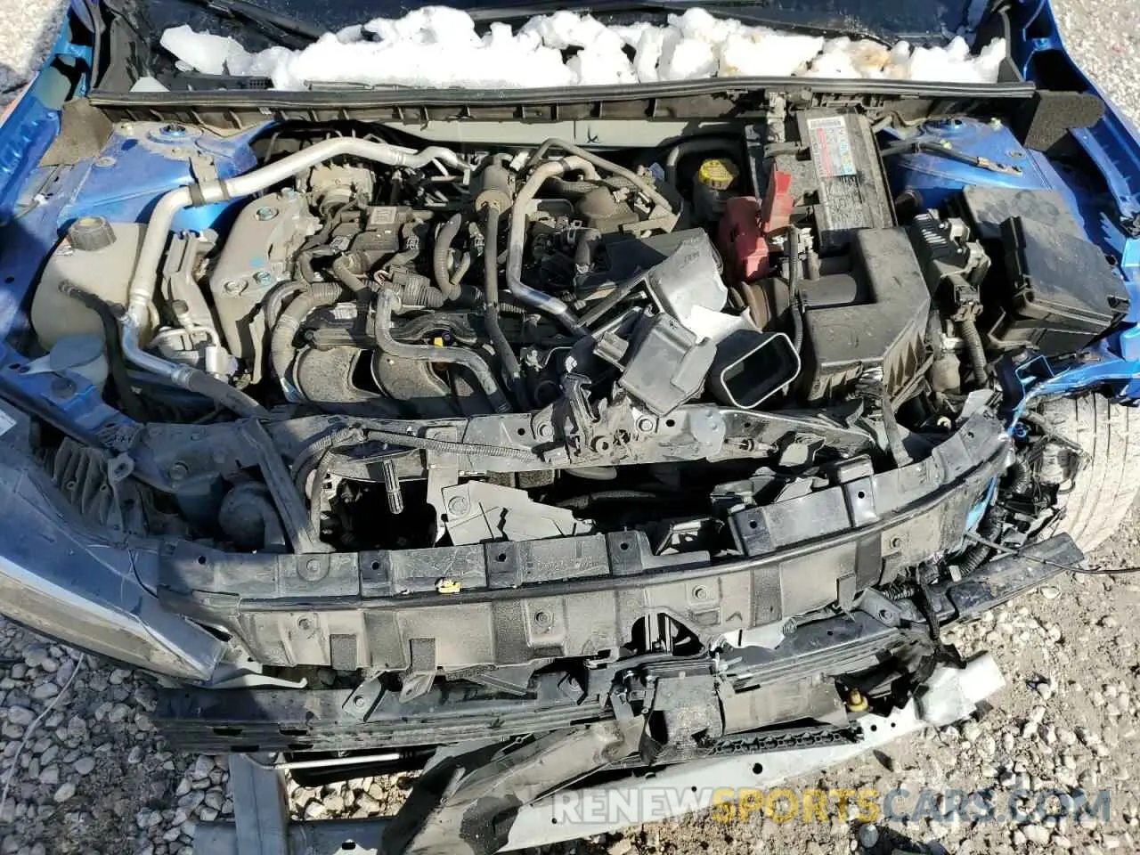 11 Photograph of a damaged car 3N1AB8CVXNY272950 NISSAN SENTRA 2022