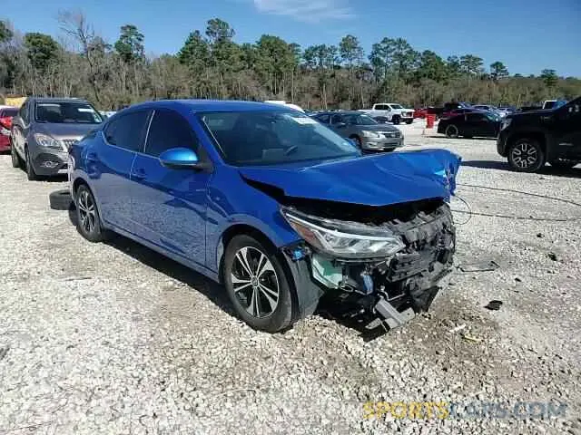 14 Photograph of a damaged car 3N1AB8CVXNY272950 NISSAN SENTRA 2022