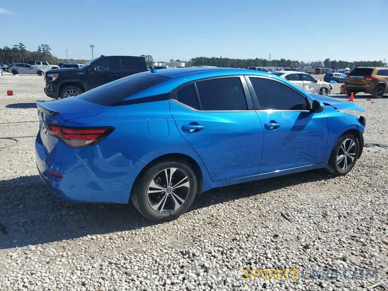 3 Photograph of a damaged car 3N1AB8CVXNY272950 NISSAN SENTRA 2022