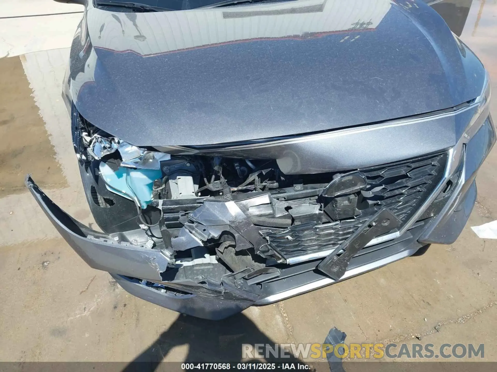 6 Photograph of a damaged car 3N1AB8CVXNY292096 NISSAN SENTRA 2022