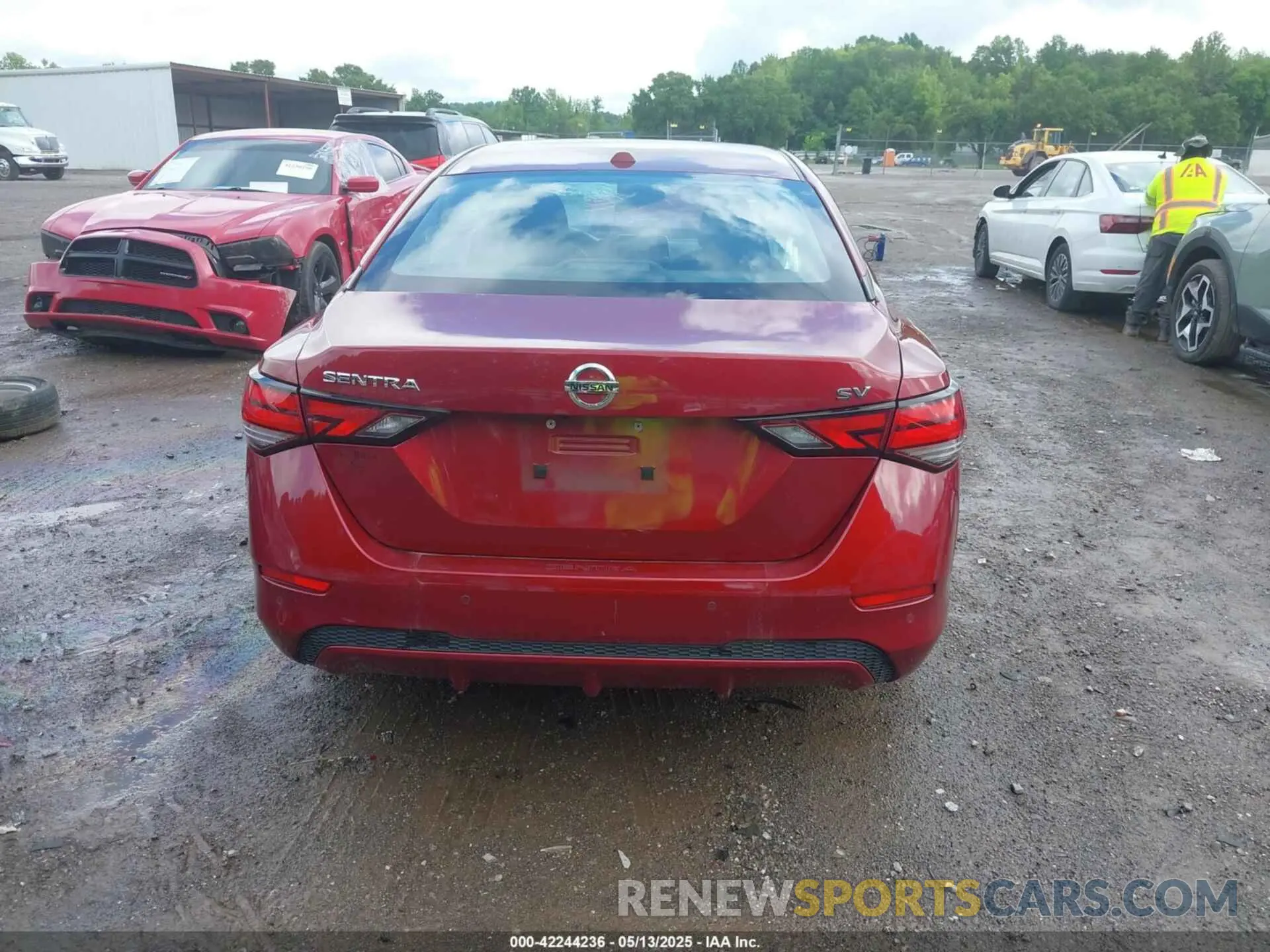 17 Photograph of a damaged car 3N1AB8CVXNY298609 NISSAN SENTRA 2022