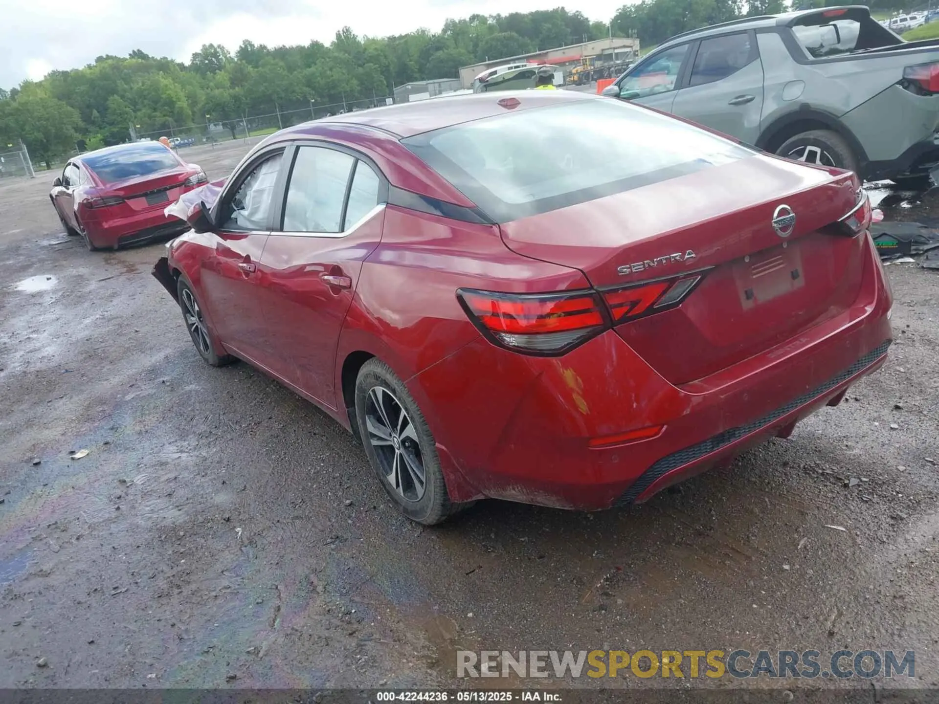 3 Photograph of a damaged car 3N1AB8CVXNY298609 NISSAN SENTRA 2022