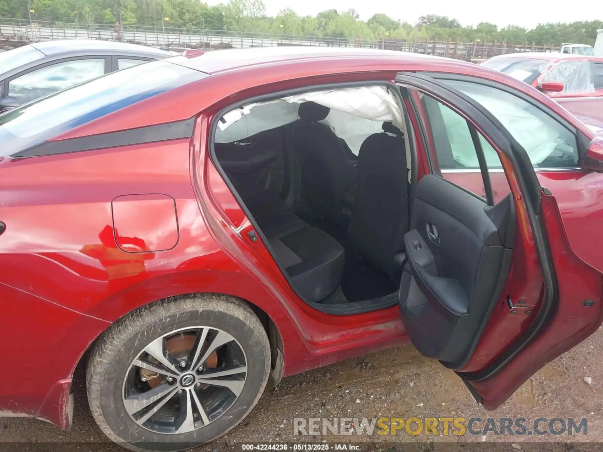 8 Photograph of a damaged car 3N1AB8CVXNY298609 NISSAN SENTRA 2022