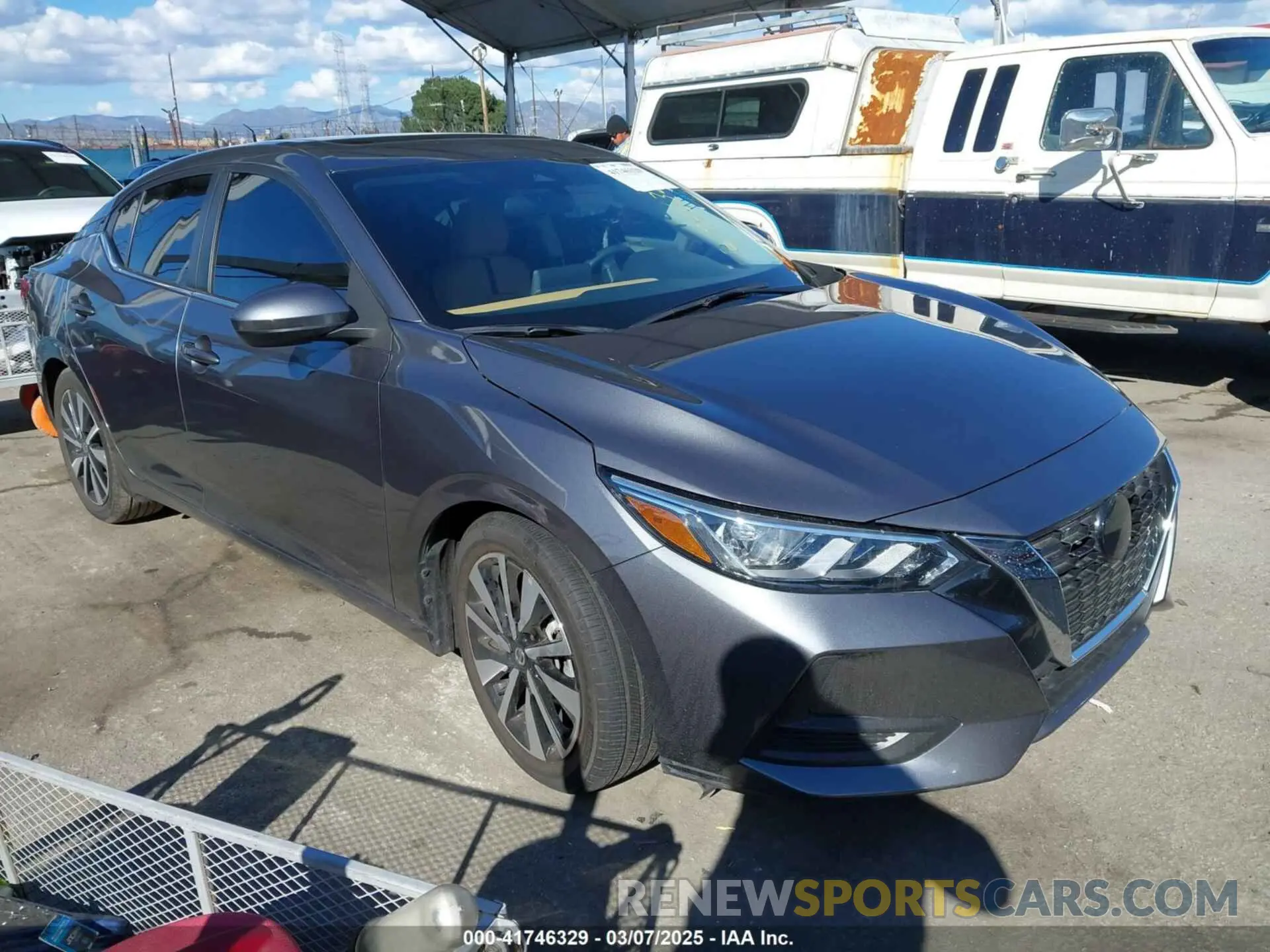 1 Photograph of a damaged car 3N1AB8CVXNY306188 NISSAN SENTRA 2022