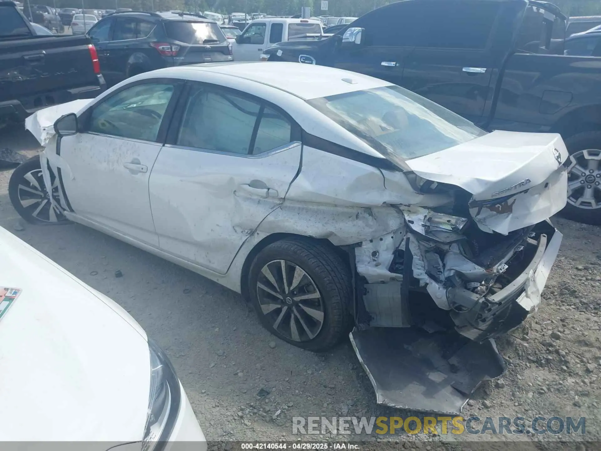 3 Photograph of a damaged car 3N1AB8CVXNY311388 NISSAN SENTRA 2022