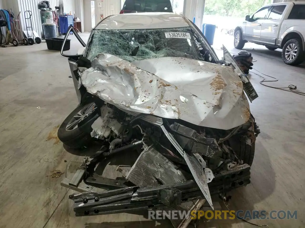 5 Photograph of a damaged car 3N1AB8CVXNY313951 NISSAN SENTRA 2022