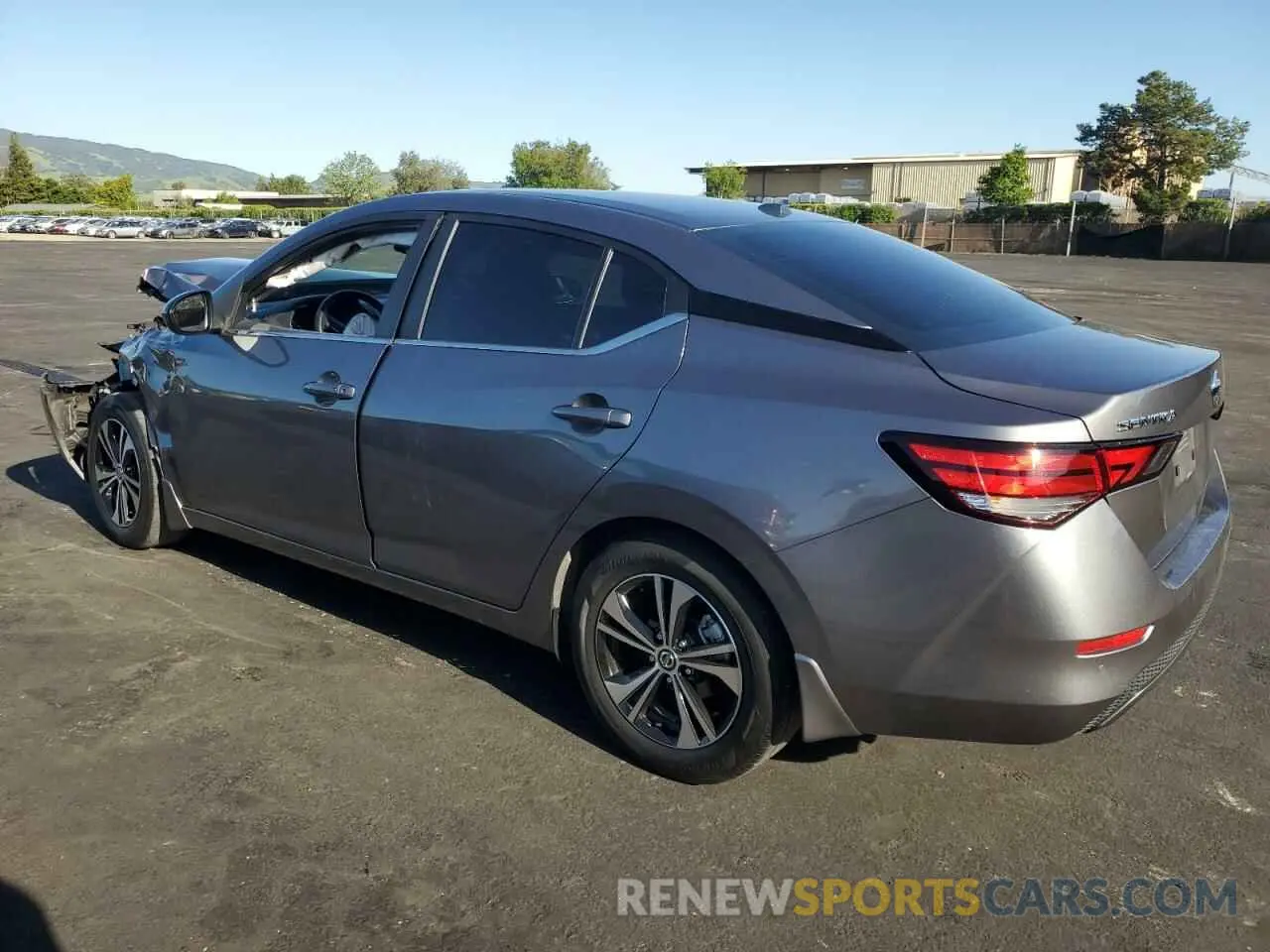2 Photograph of a damaged car 3N1AB8CVXNY317384 NISSAN SENTRA 2022