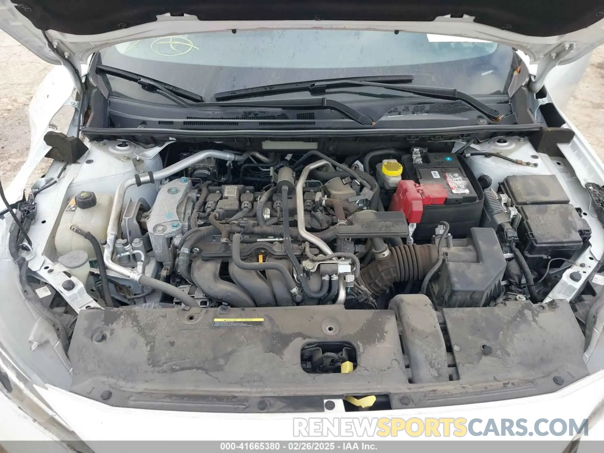 10 Photograph of a damaged car 3N1AB8DV0NY203280 NISSAN SENTRA 2022