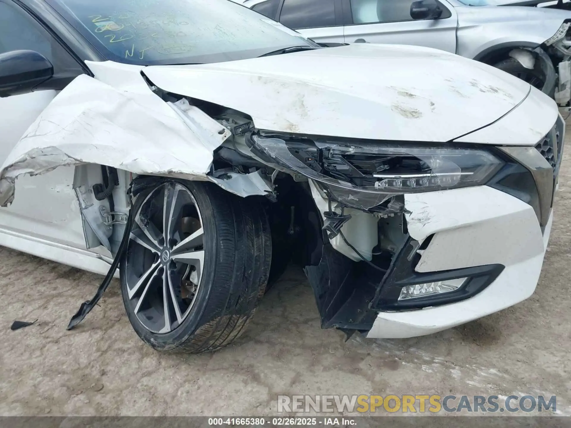 6 Photograph of a damaged car 3N1AB8DV0NY203280 NISSAN SENTRA 2022