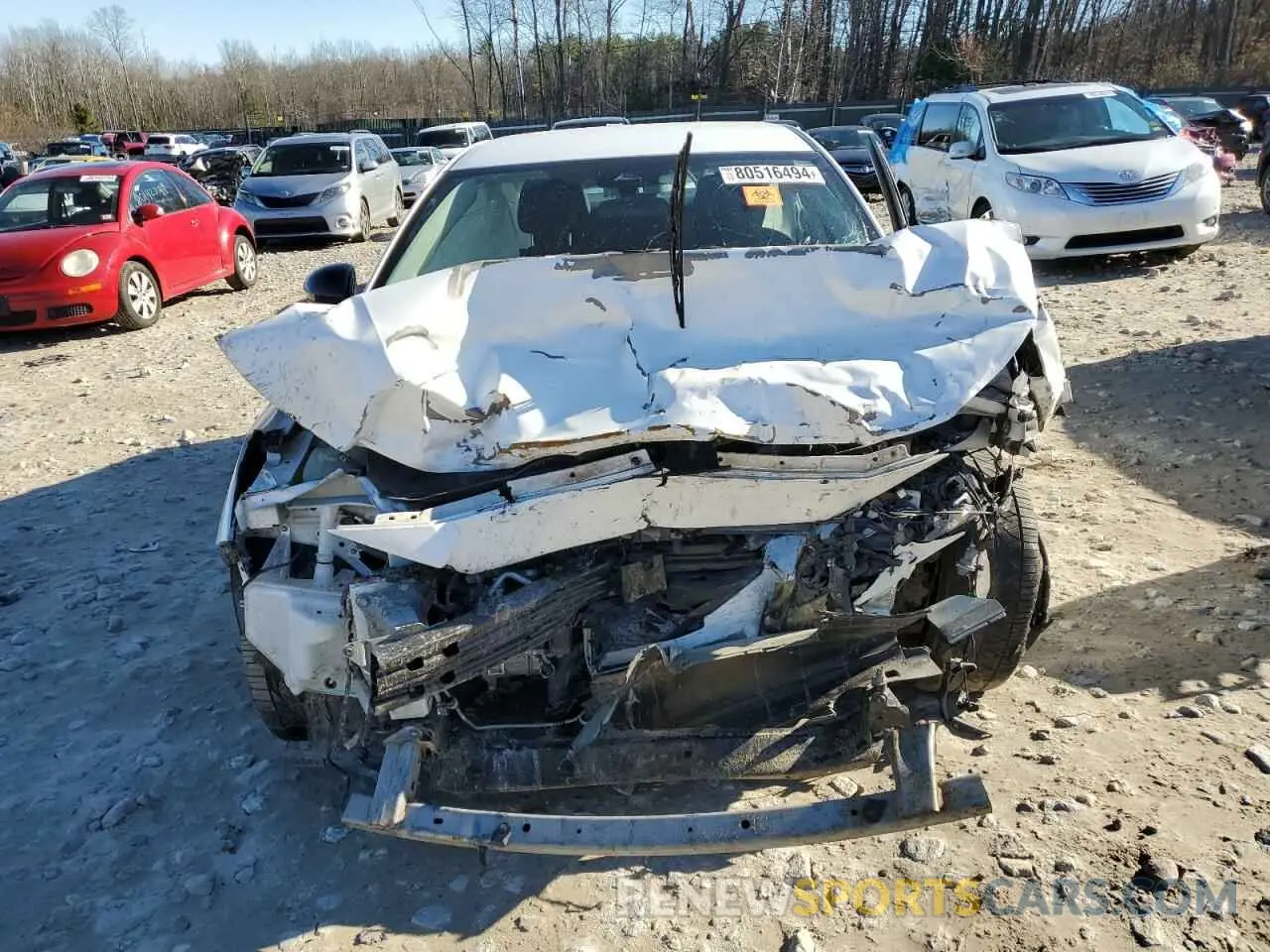 5 Photograph of a damaged car 3N1AB8DV0NY203604 NISSAN SENTRA 2022