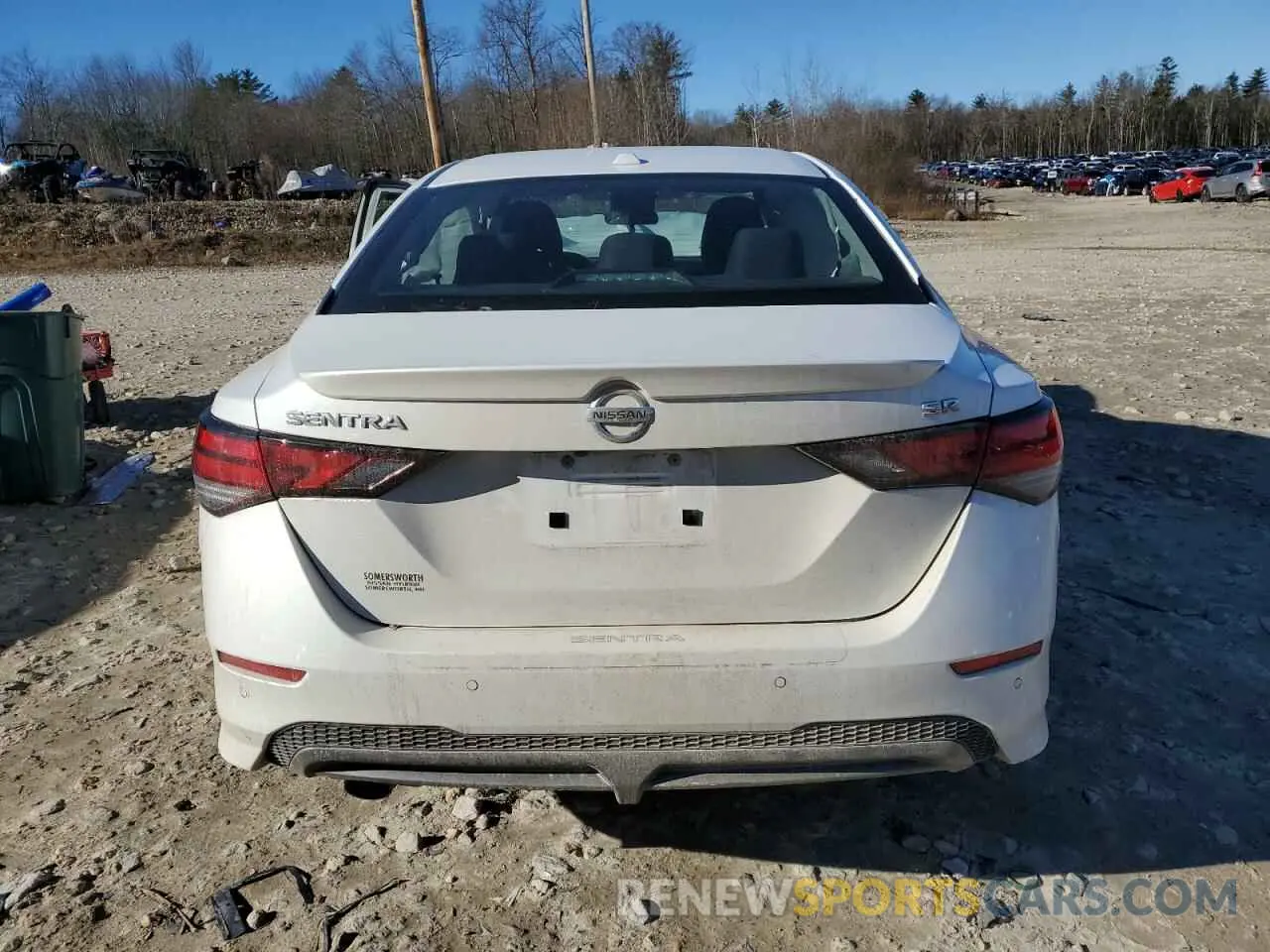 6 Photograph of a damaged car 3N1AB8DV0NY203604 NISSAN SENTRA 2022
