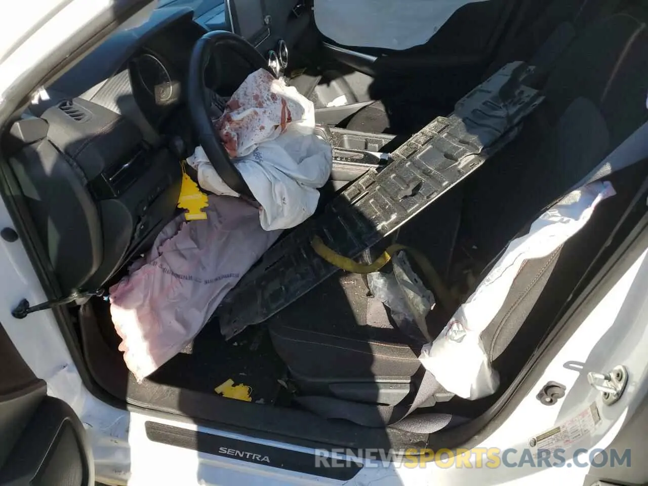 7 Photograph of a damaged car 3N1AB8DV0NY203604 NISSAN SENTRA 2022