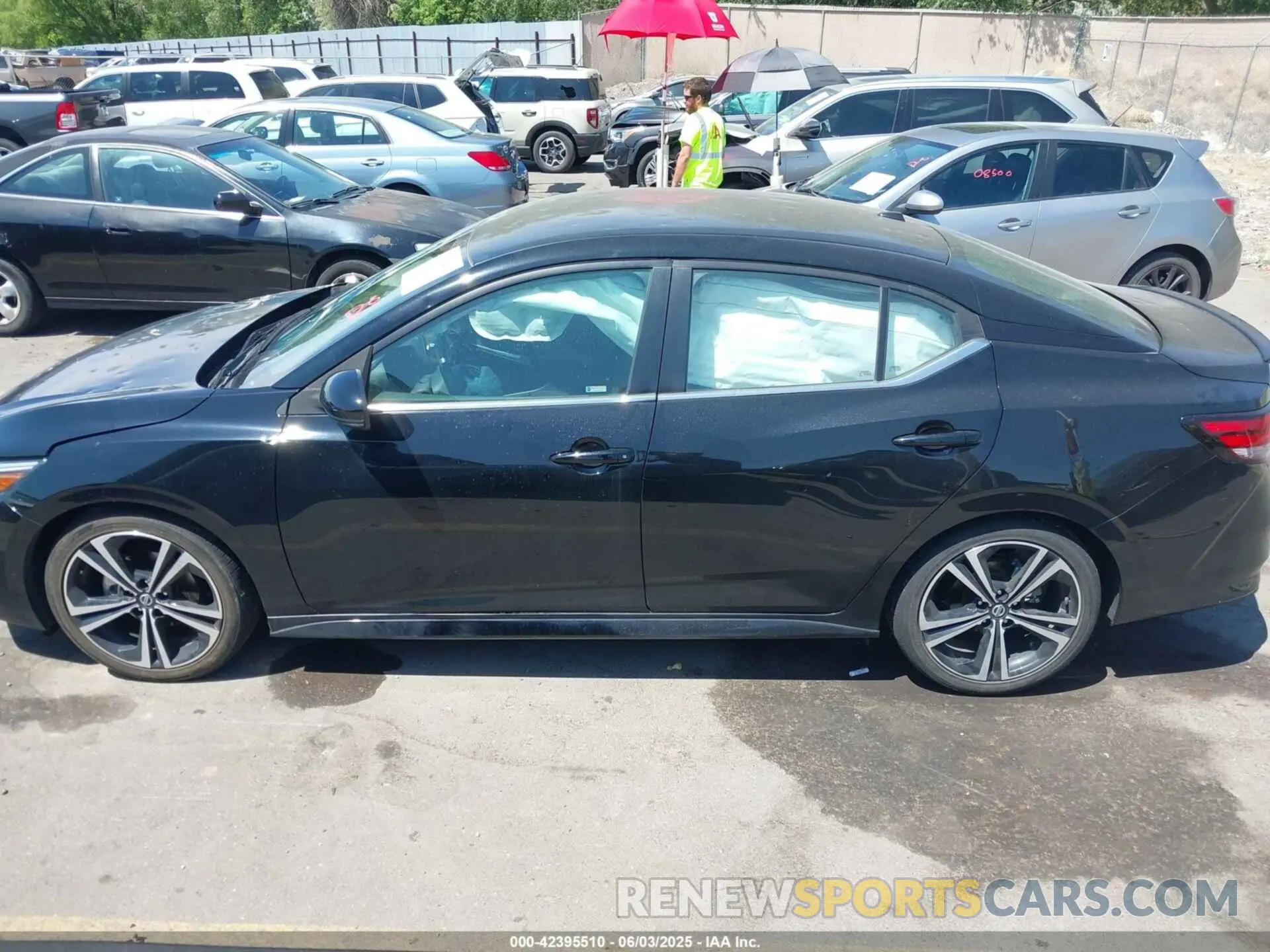 14 Photograph of a damaged car 3N1AB8DV0NY226705 NISSAN SENTRA 2022