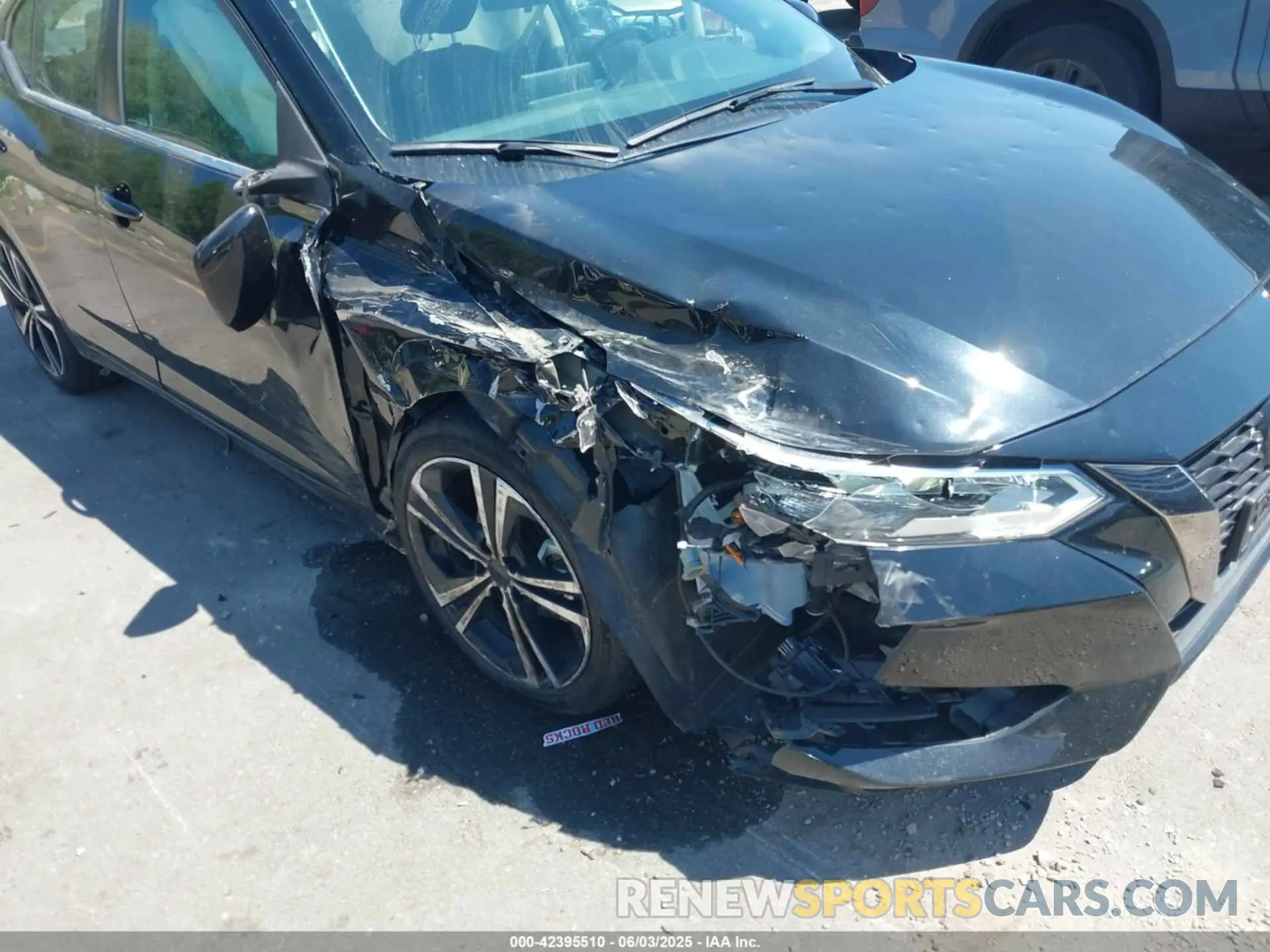 6 Photograph of a damaged car 3N1AB8DV0NY226705 NISSAN SENTRA 2022