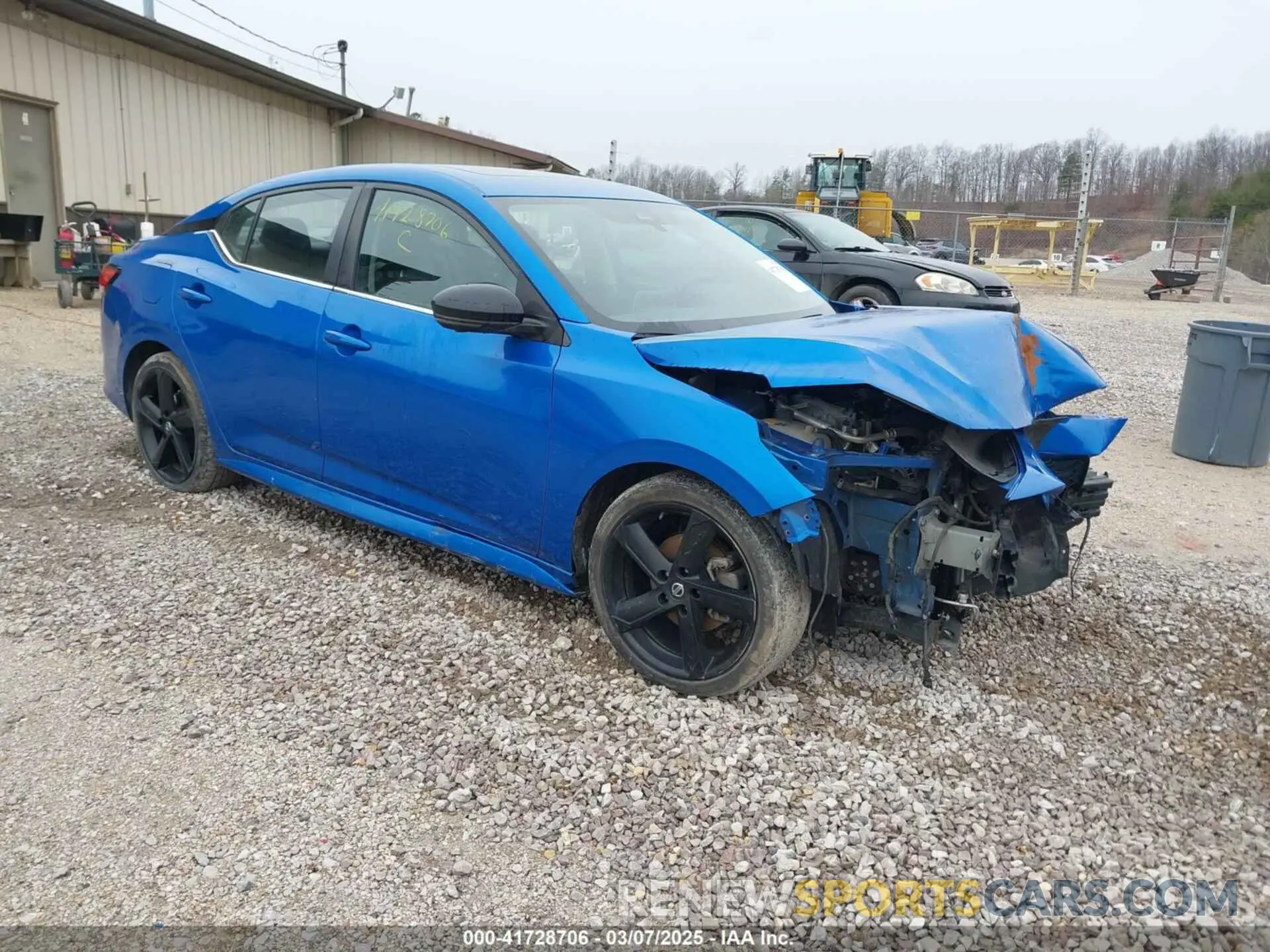 1 Photograph of a damaged car 3N1AB8DV0NY250972 NISSAN SENTRA 2022