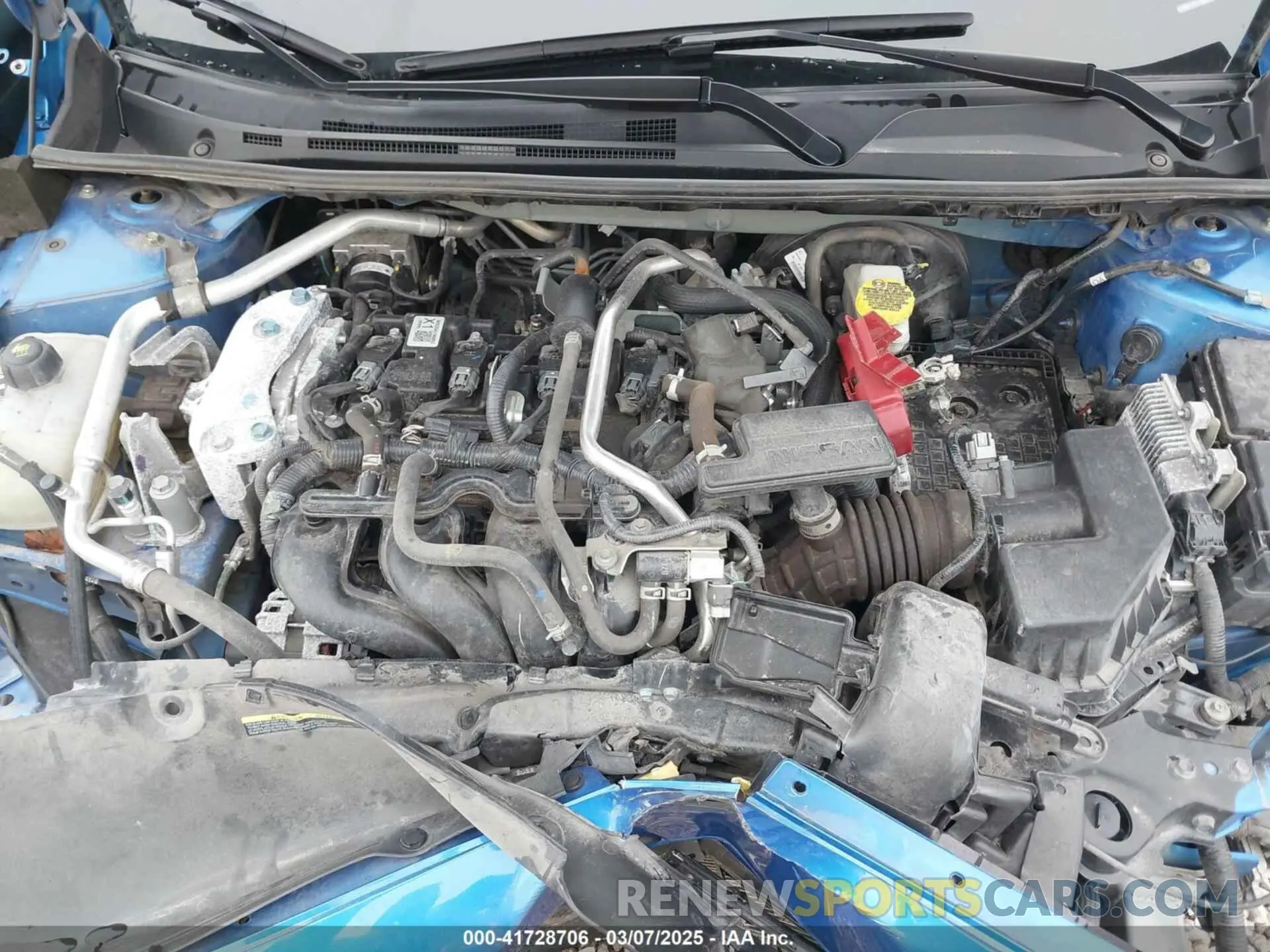10 Photograph of a damaged car 3N1AB8DV0NY250972 NISSAN SENTRA 2022