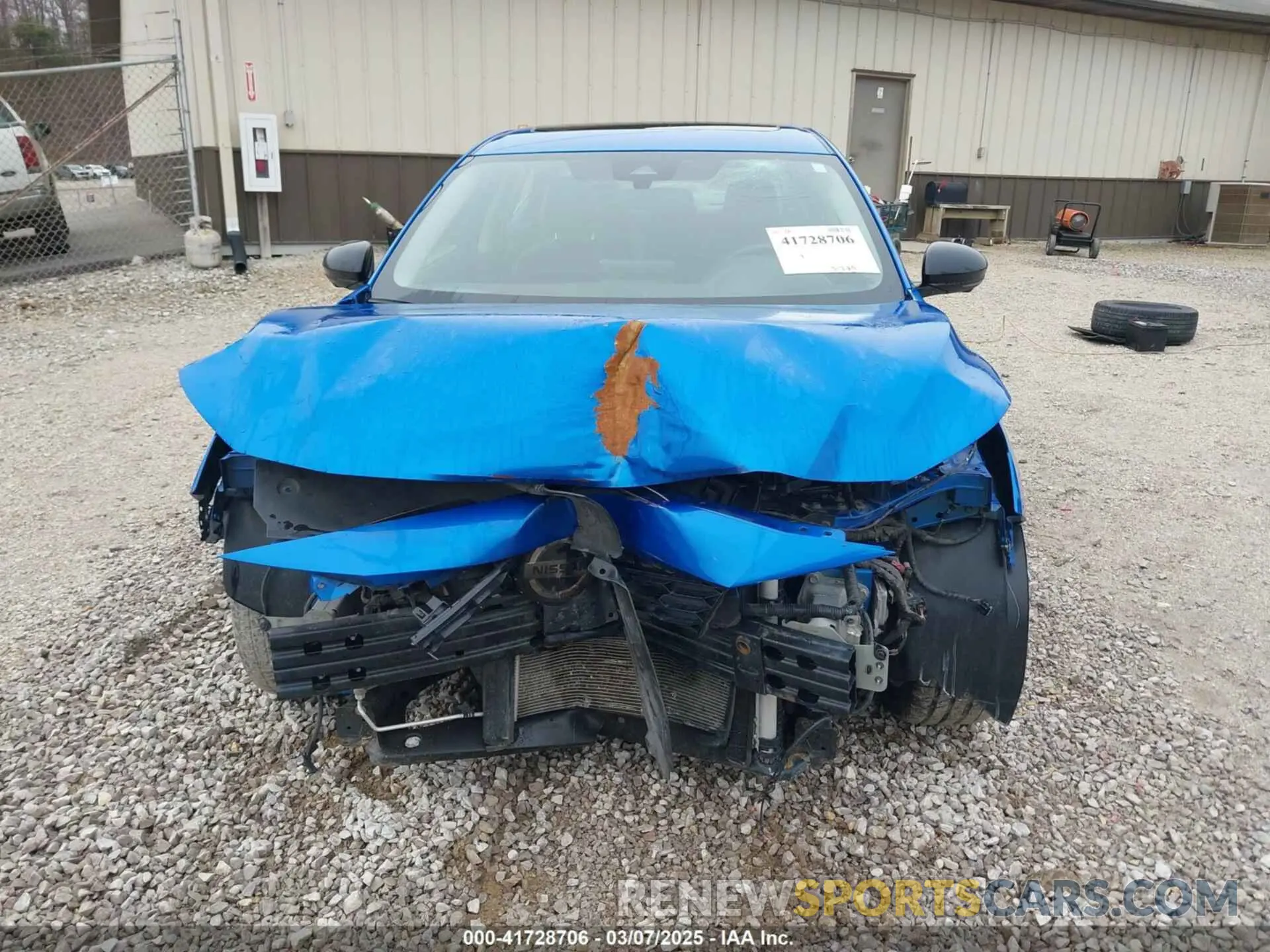 12 Photograph of a damaged car 3N1AB8DV0NY250972 NISSAN SENTRA 2022