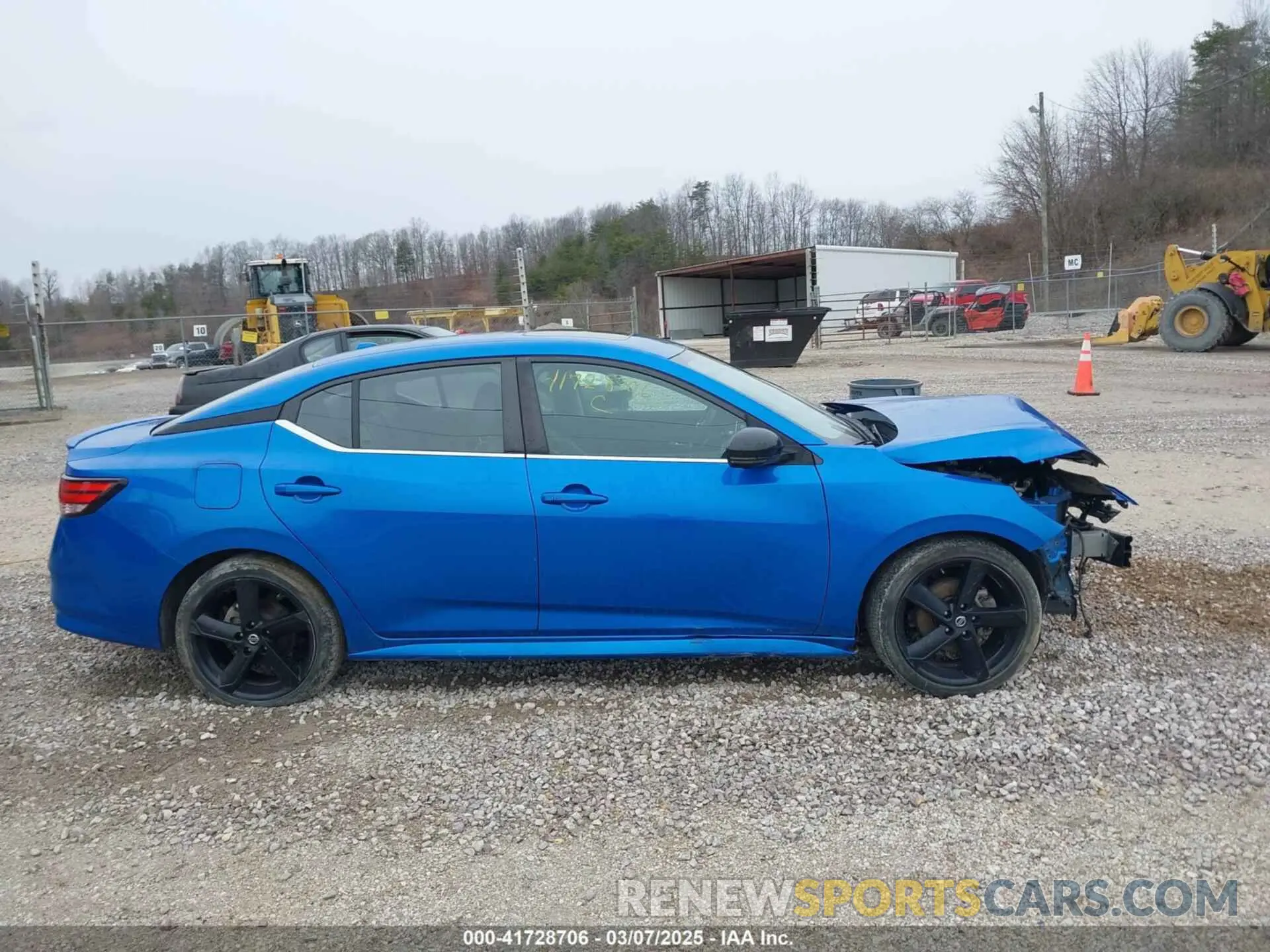 13 Photograph of a damaged car 3N1AB8DV0NY250972 NISSAN SENTRA 2022