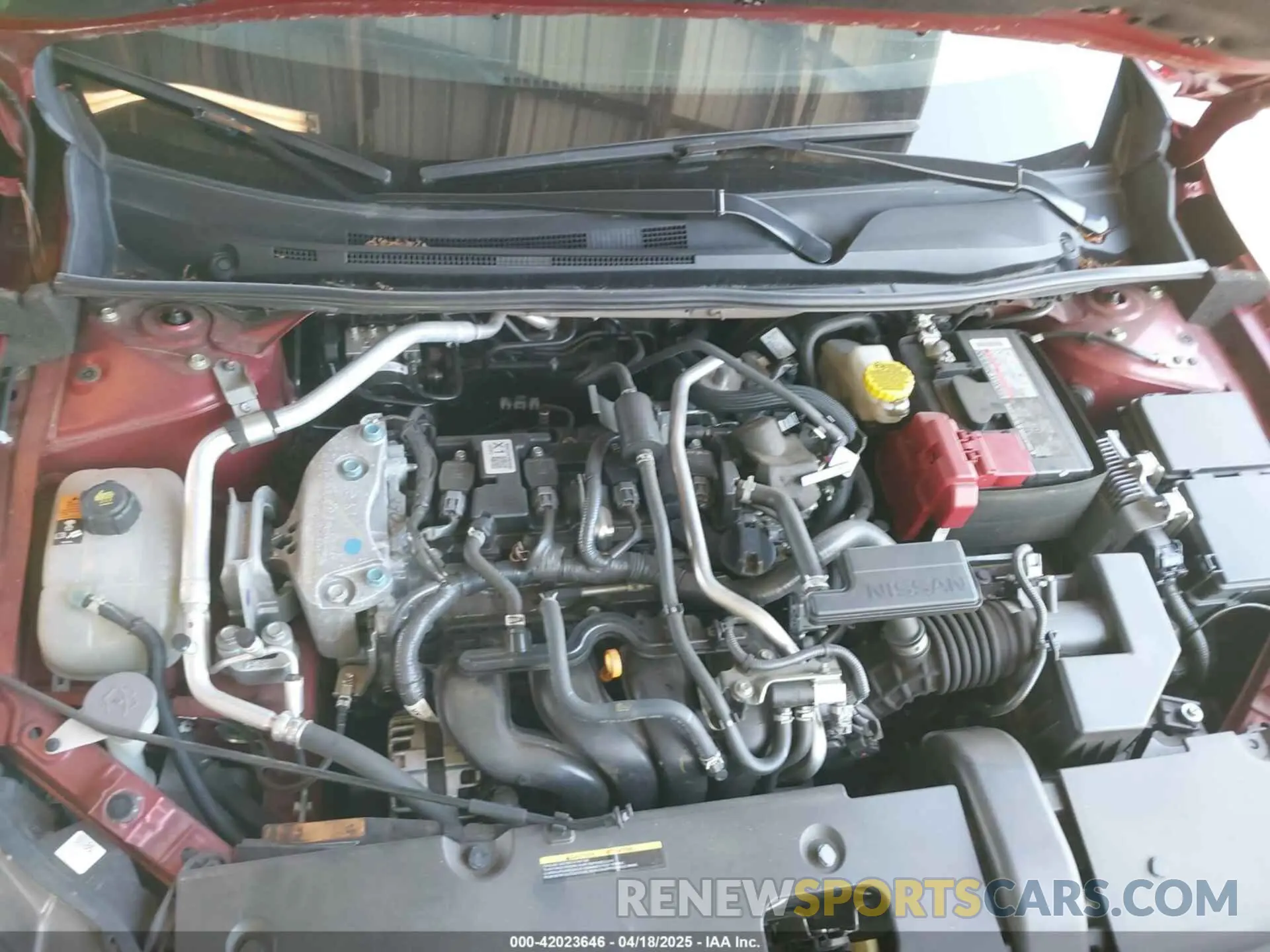 10 Photograph of a damaged car 3N1AB8DV0NY287780 NISSAN SENTRA 2022