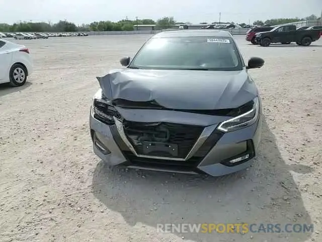 10 Photograph of a damaged car 3N1AB8DV0NY310197 NISSAN SENTRA 2022