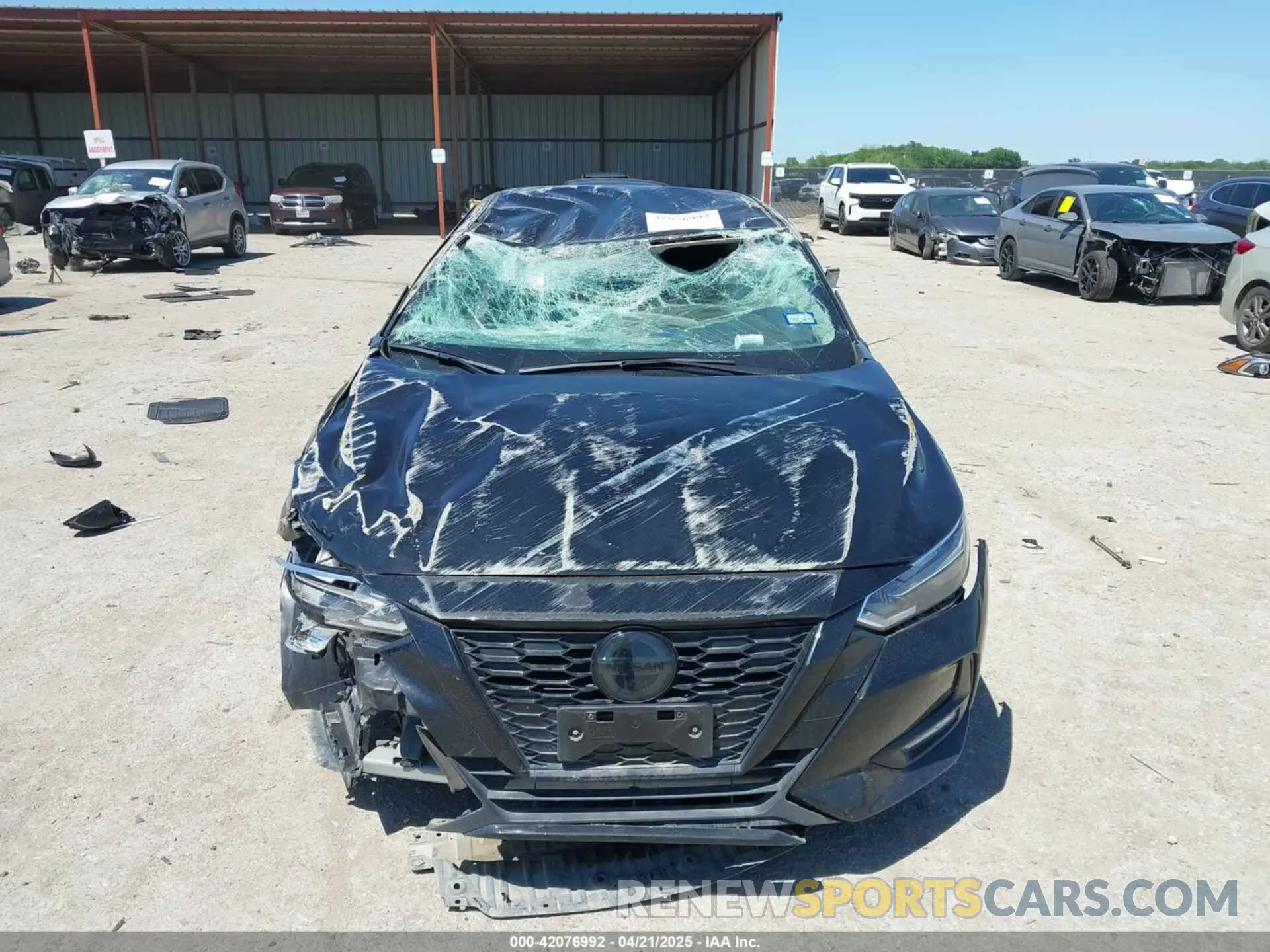 11 Photograph of a damaged car 3N1AB8DV0NY313438 NISSAN SENTRA 2022